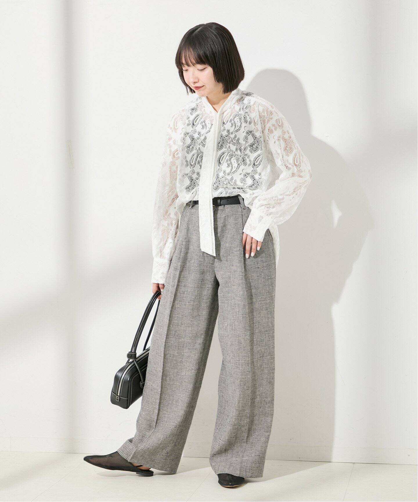 SP》レース ボウタイブラウス（シャツ／ブラウス）｜JOURNAL STANDARD 