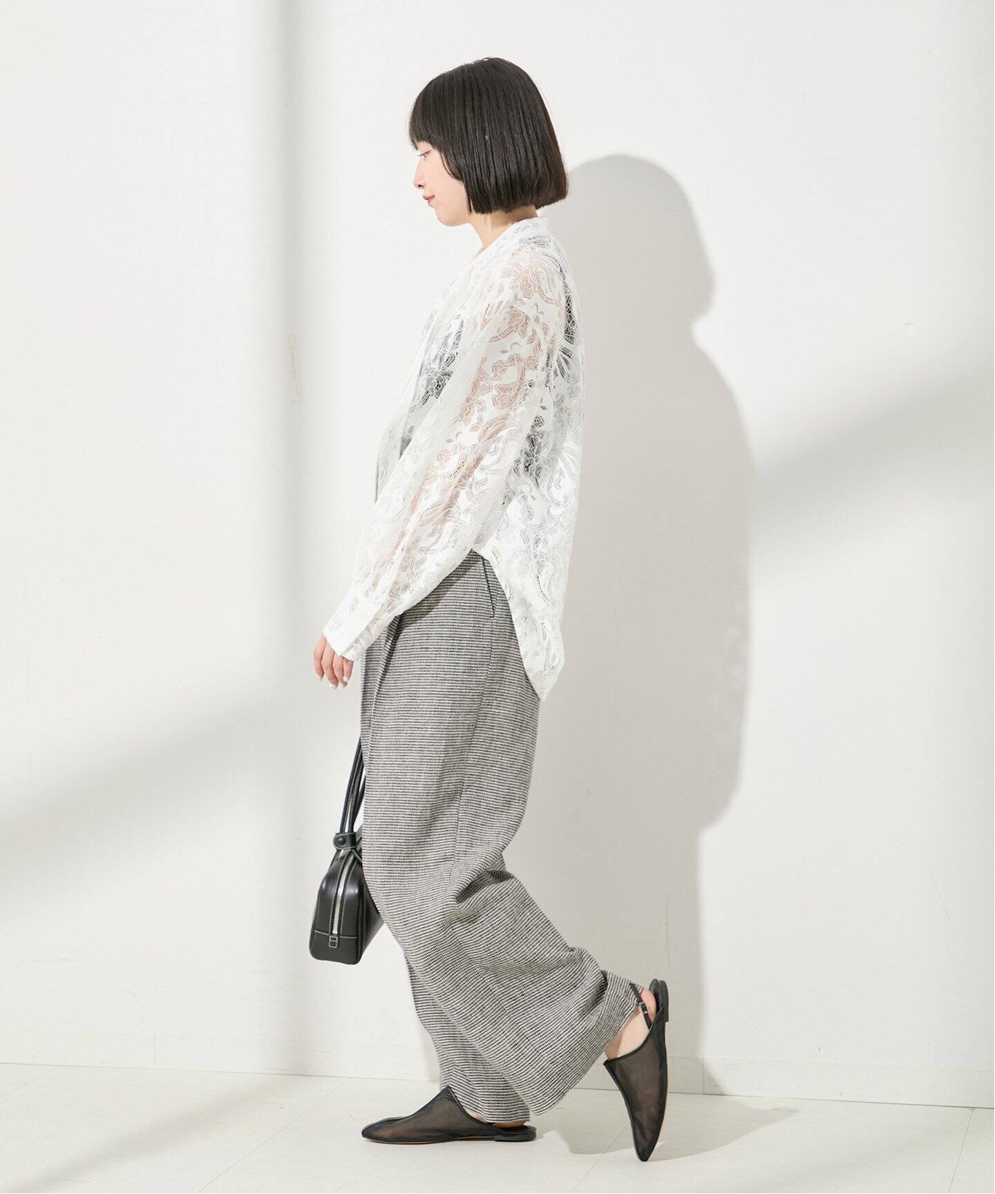 JOURNAL STANDARD L'ESSAGE ♪ボータイレースブラウス SP》レース ボウタイブラウス（シャツ／ブラウス）｜JOURNAL