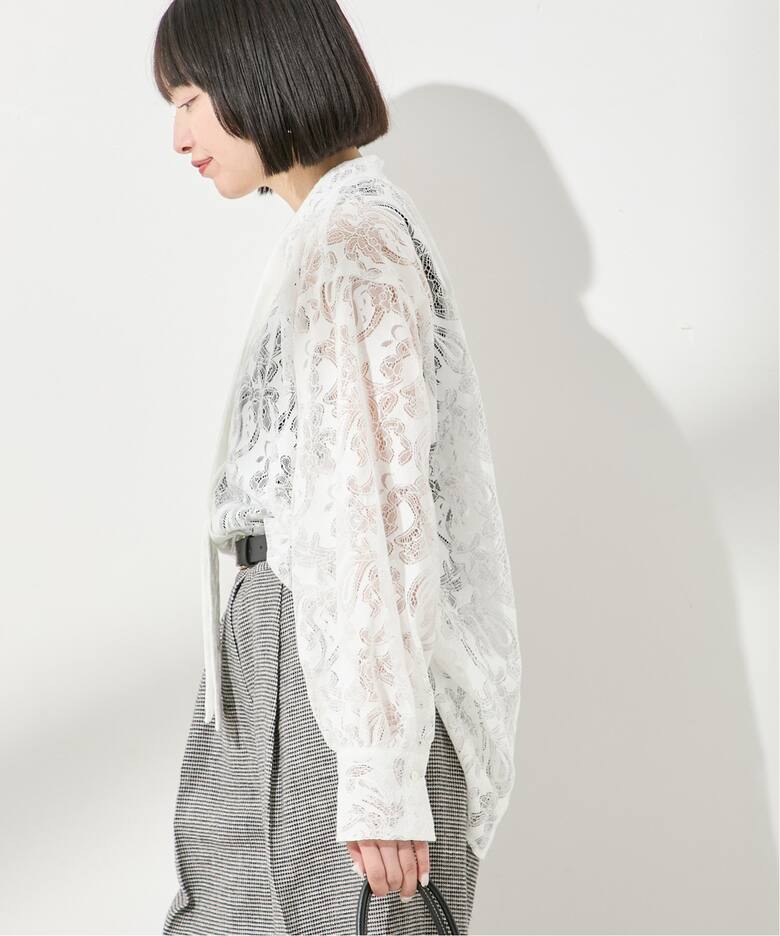 SP》レース ボウタイブラウス（シャツ／ブラウス）｜JOURNAL STANDARD 