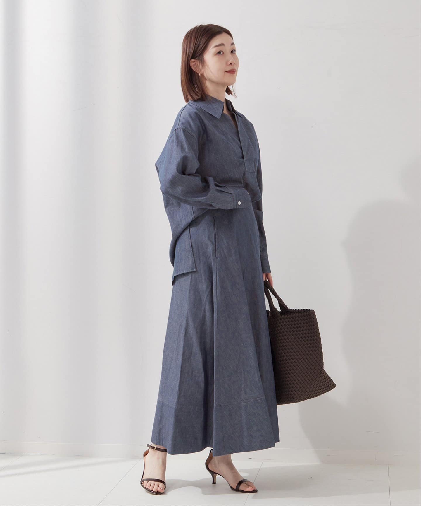 JOURNAL STANDARD L'ESSAGE 麻 ワイドスキッパーブラウス journal standard L'essage（ジャーナルスタンダードレサージュ