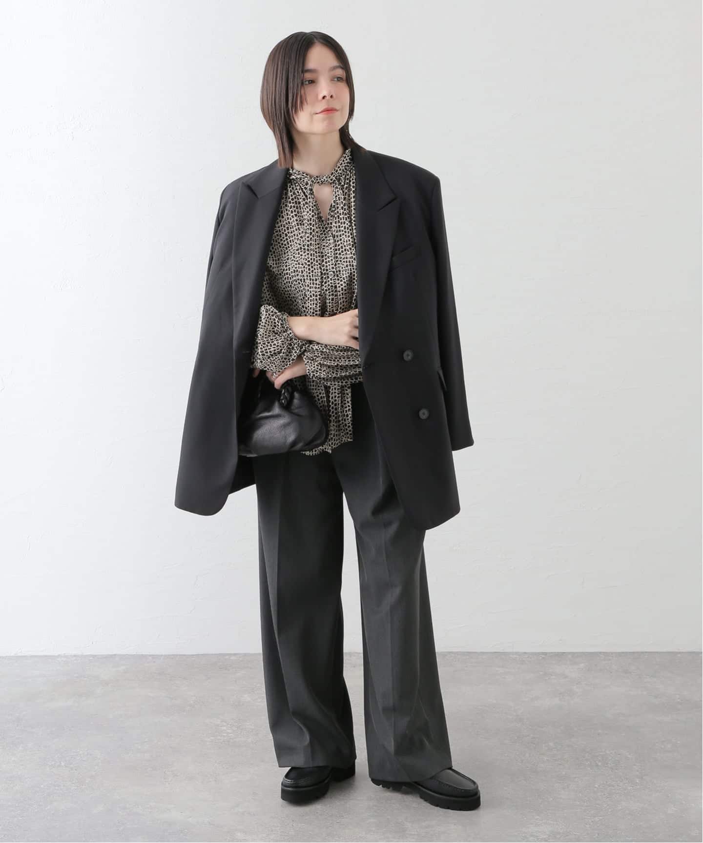 追加》IDEVEAUX＊IPEKERボウタイブラウス（シャツ／ブラウス