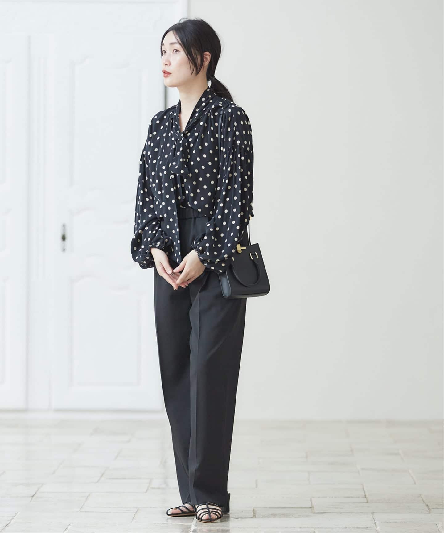 新品未使用/JOURNAL STANDARDL'ESSAGE IPEKEブラウス 追加3》IPEKERDOTボウタイブラウス（シャツ／ブラウス