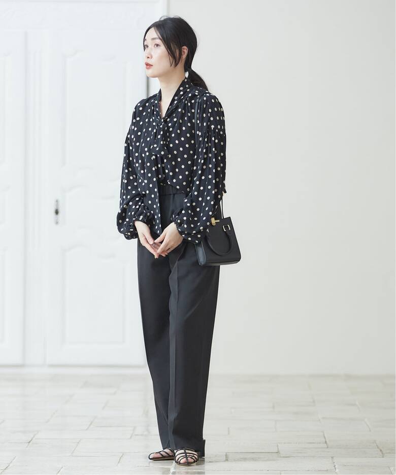 追加》IDEVEAUX＊IPEKERボウタイブラウス（シャツ／ブラウス  