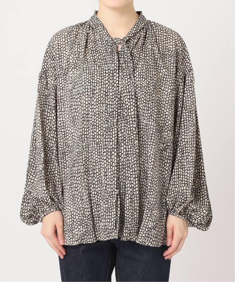 追加》IDEVEAUX＊IPEKERボウタイブラウス（シャツ／ブラウス  