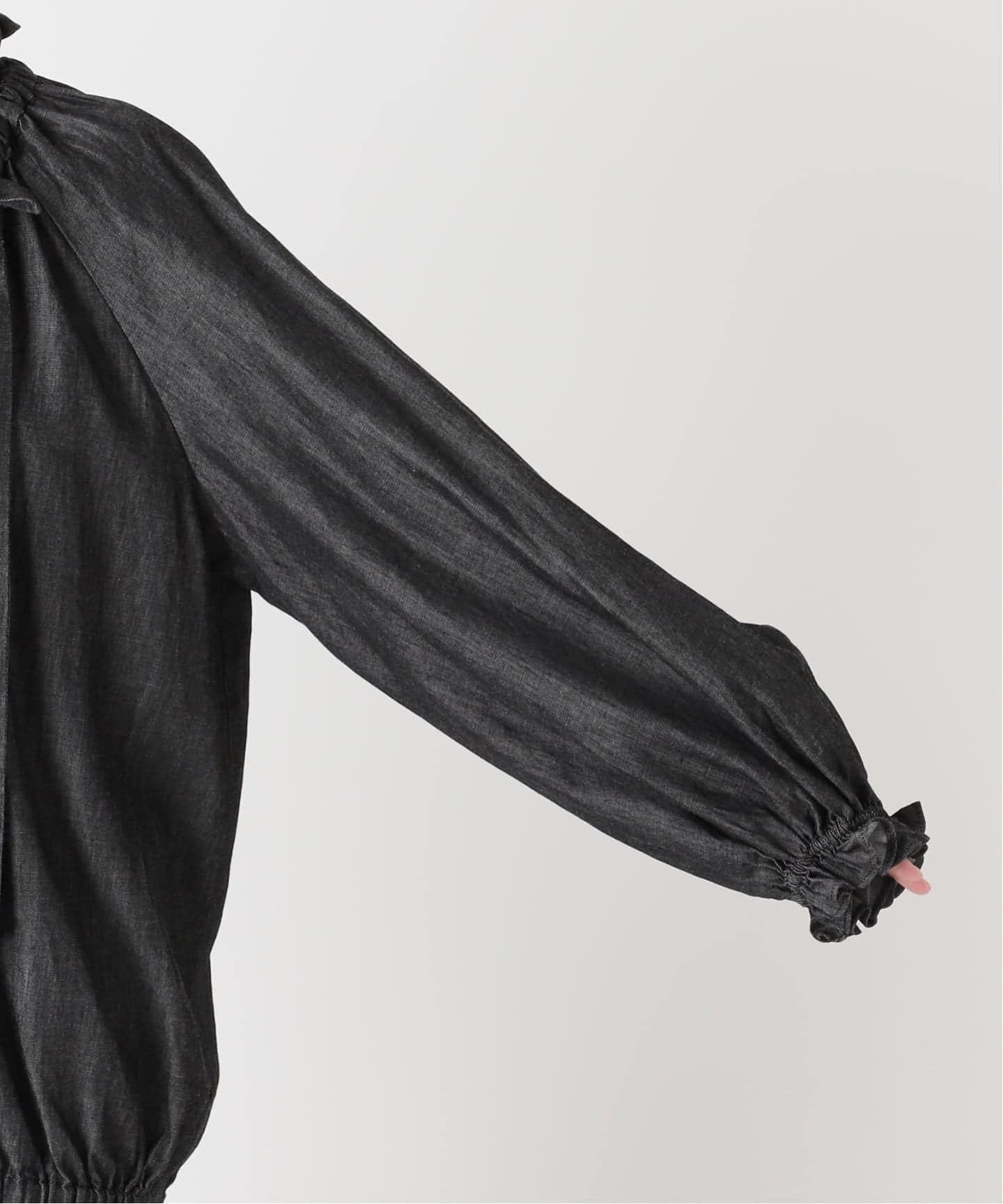 5OZ デニム リボンブラウス 2（シャツ／ブラウス）｜JOURNAL STANDARD