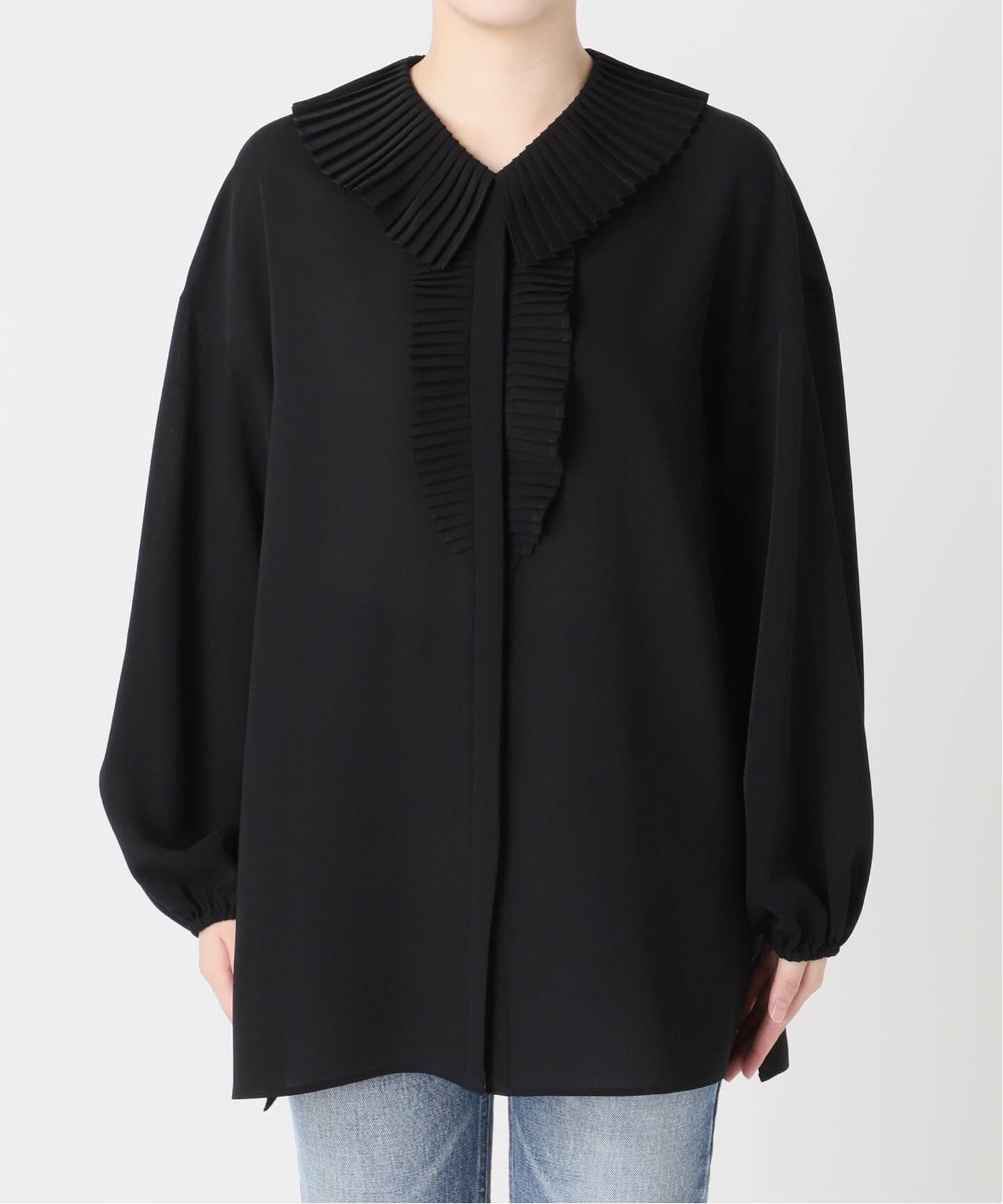 ジャーナルスタンダード レサージュ（journal standard L’essage）/プリーツカラーブラウス プリーツカラーブラウス（シャツ／ブラウス）｜JOURNAL STANDARD L