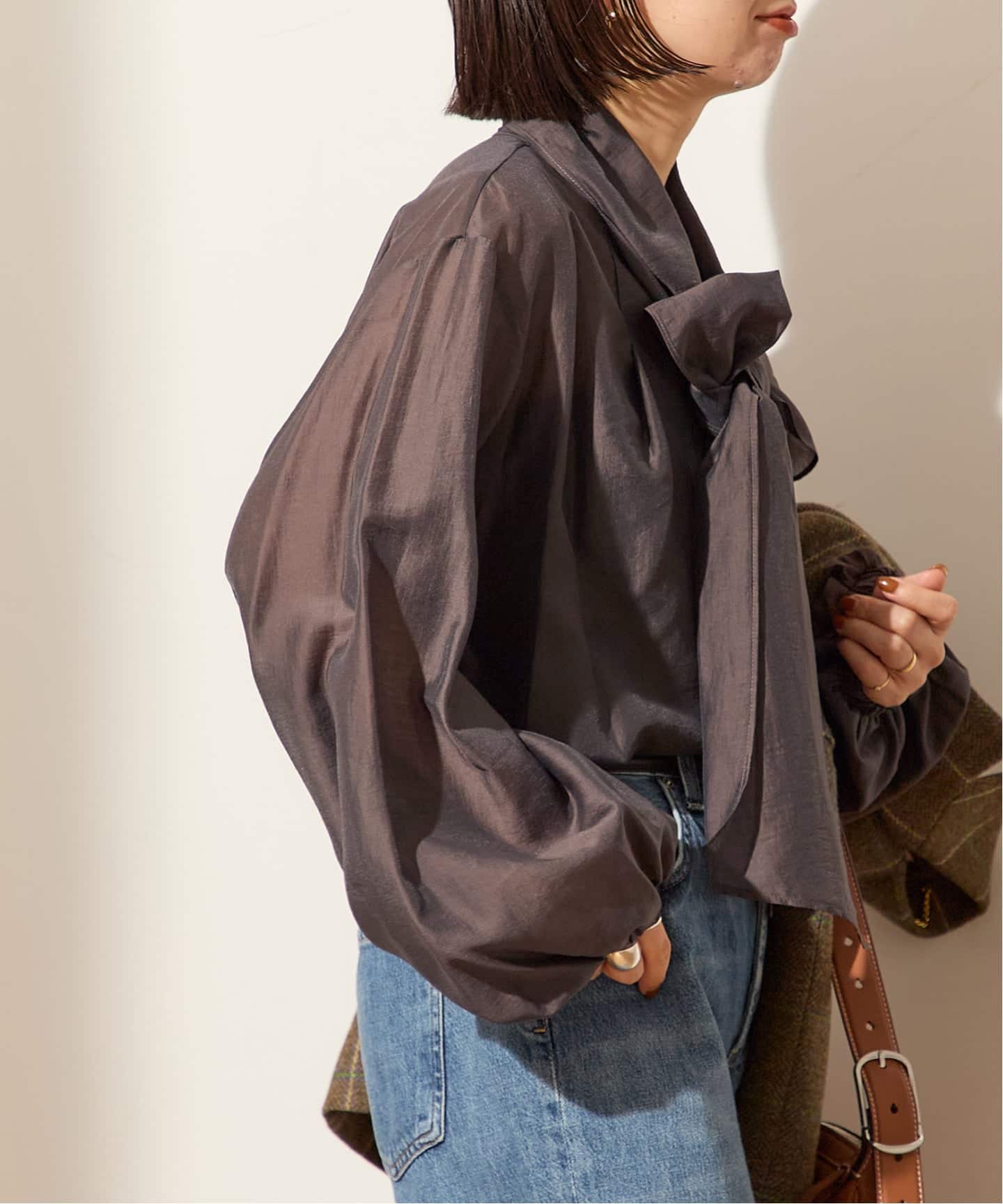 シアーボウタイブラウス（シャツ／ブラウス）｜JOURNAL STANDARD