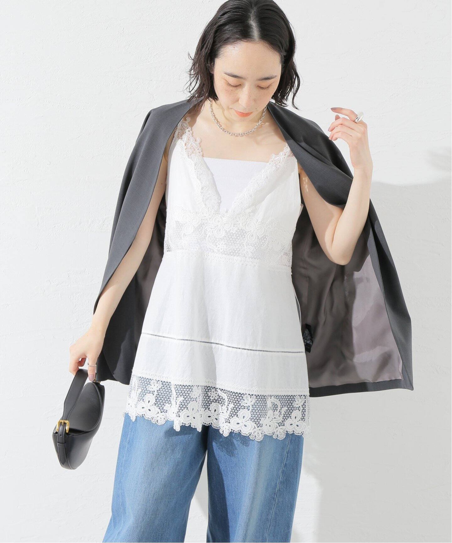 追加2》ケミカルレースキャミ（シャツ／ブラウス）｜JOURNAL