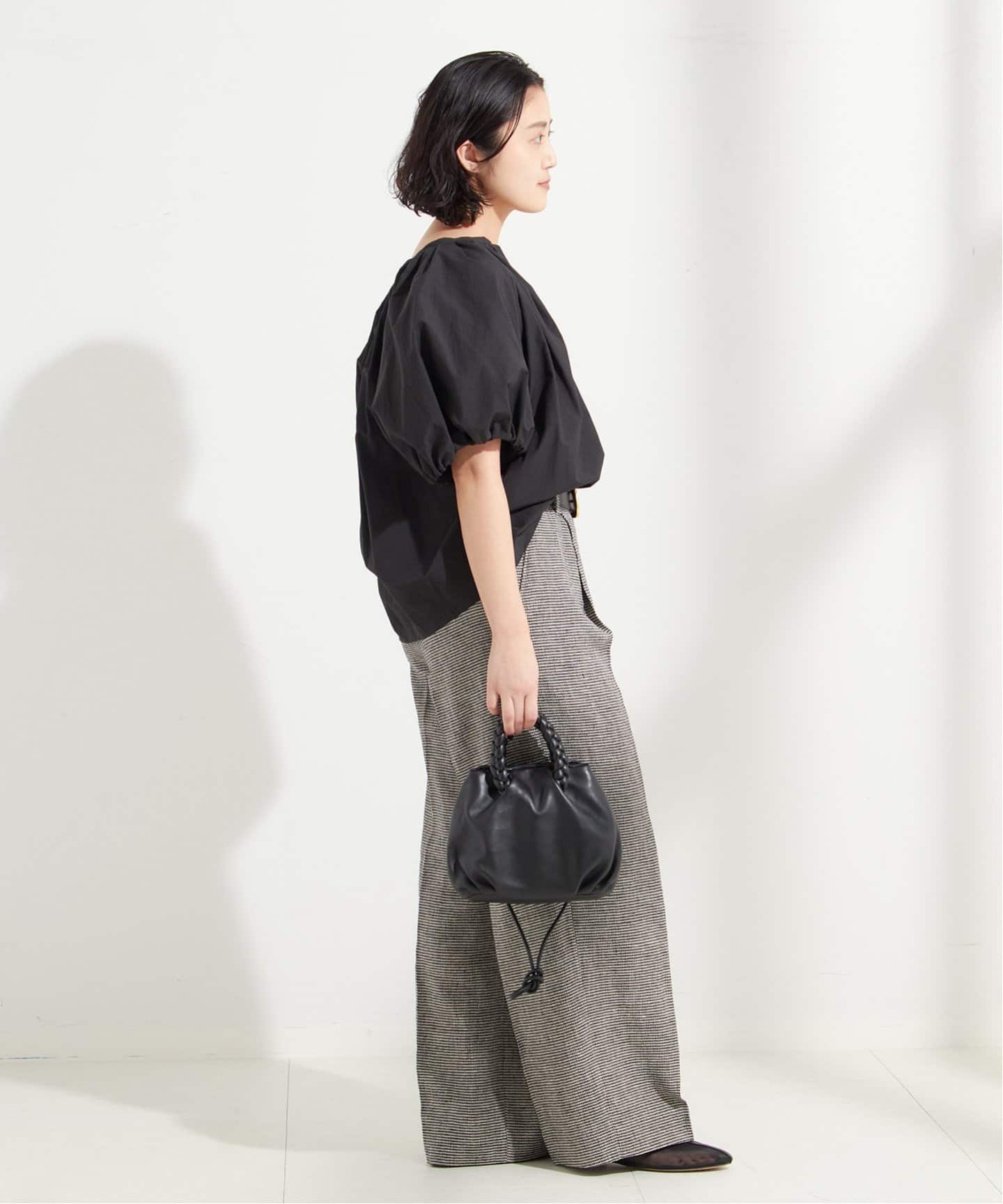 JOURNAL STANDARD L'essage / ジャーナルスタンダードレサージュ 24AW 24050370010030 オンブレーチェックギャザーヘムシャツ 長袖ブラウス JOURNAL STANDARD - 【JOURNALSTANDARDL'essage】24AW