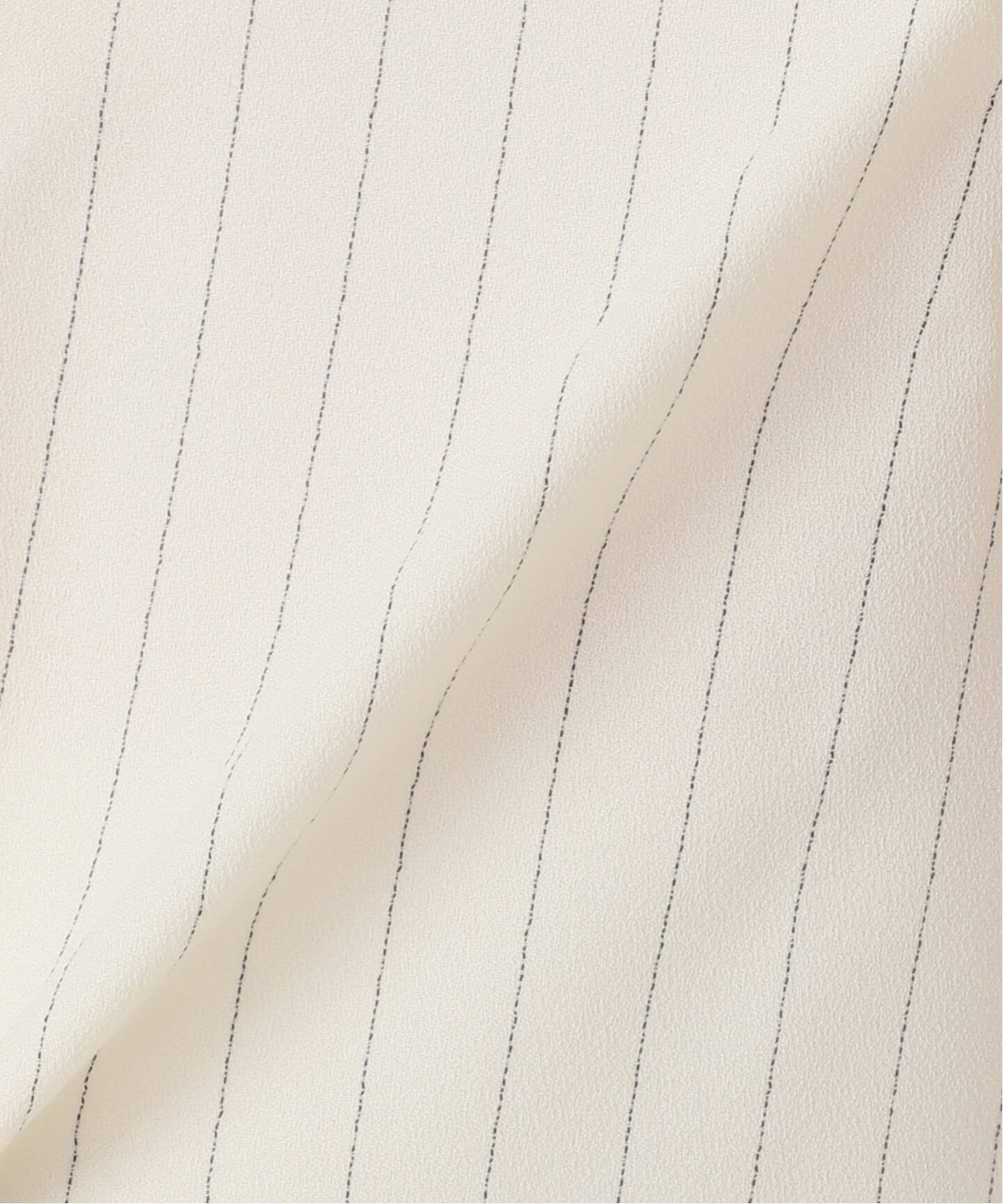 A PUPIL/ア ピューピル】BIG BT BL STRIPES：ブラウス（シャツ
