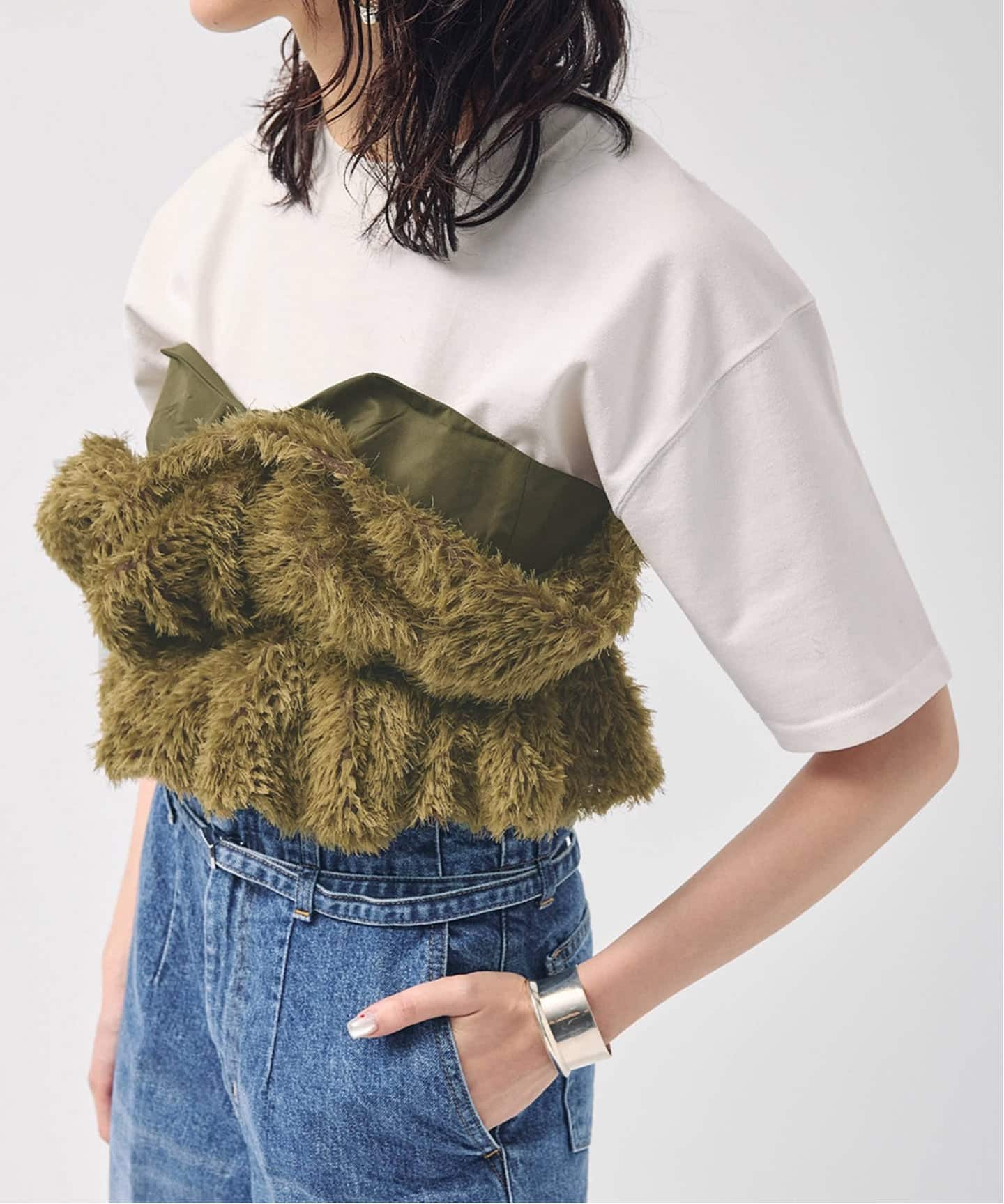 TOGA ARCHIVES 2023AW フリンジデニムウエスタンシャツ TOGA ARCHIVES