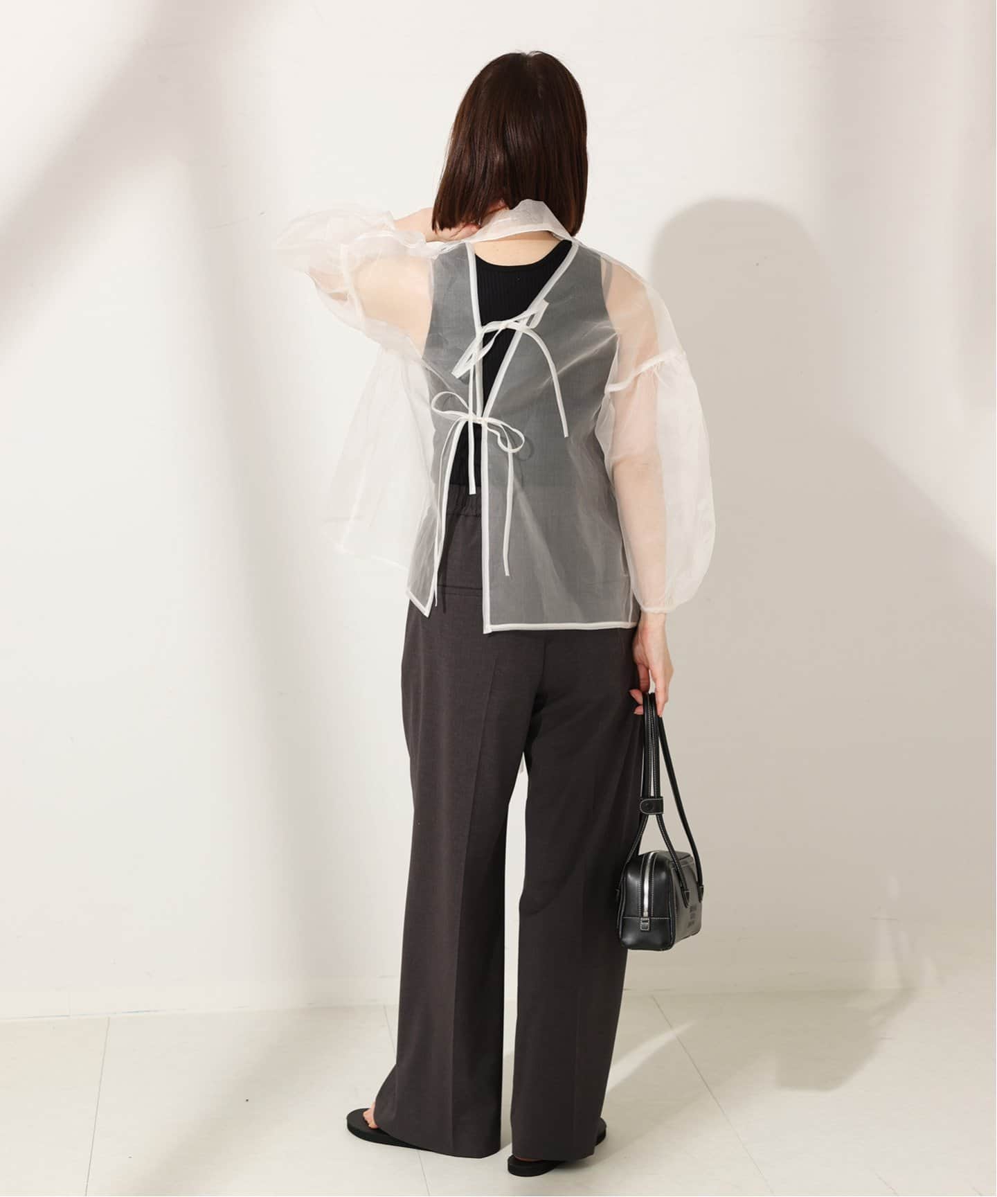 マウリツィオ ミコノス　ブラウス □【MAURIZIO MYKONOS/マウリツィオ ミコノス】TOPS：ブラウス