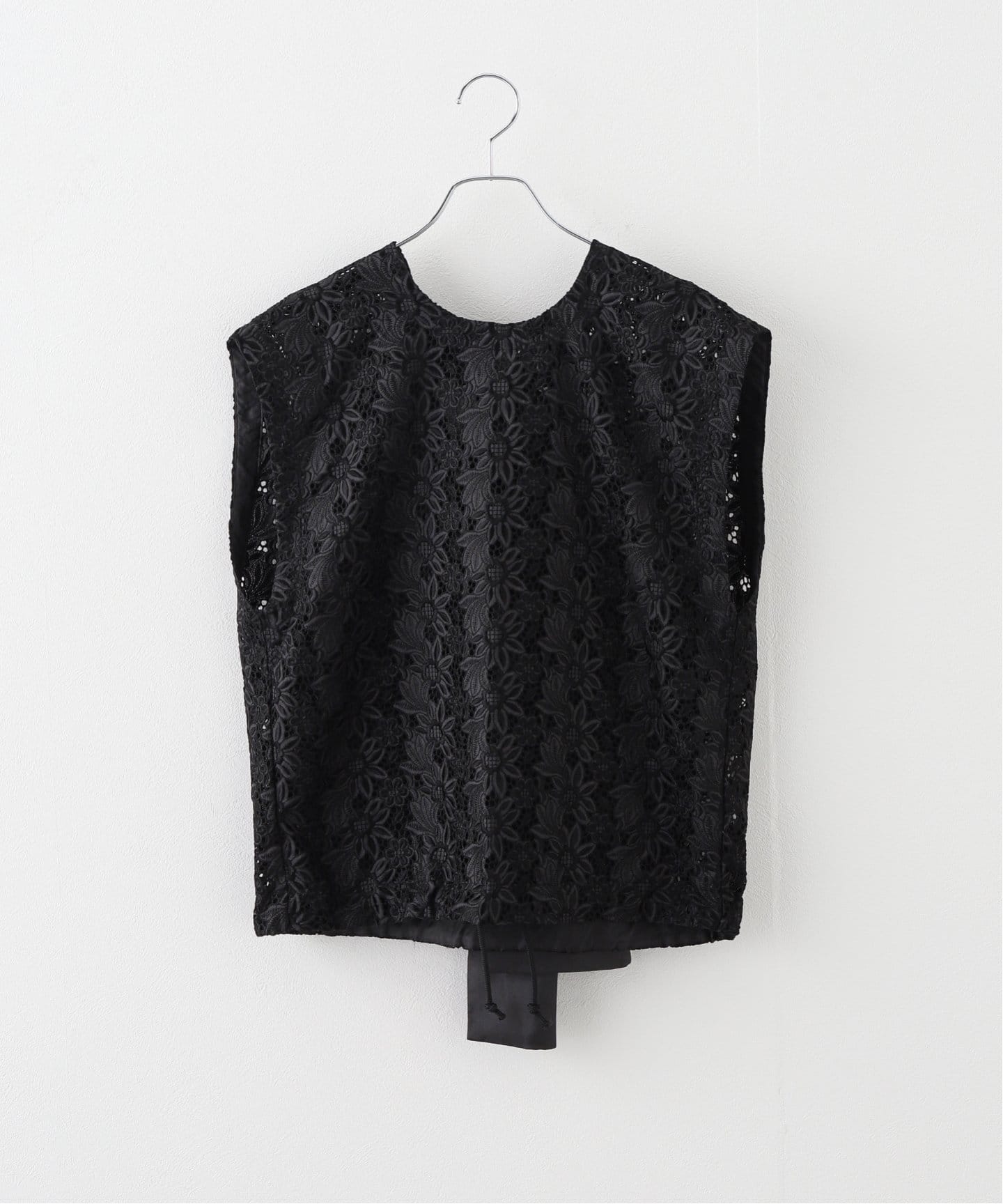 FUMIE TANAKA(フミエタナカ)】big frill lace cami：ブラウス
