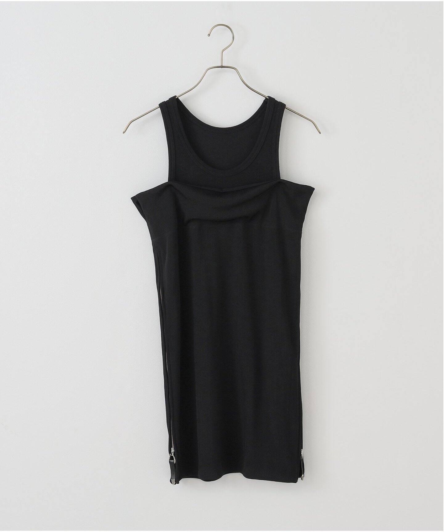 TOGA PULLA/トーガプルラ】Grossy rib tank top：タンクトップ（シャツ 