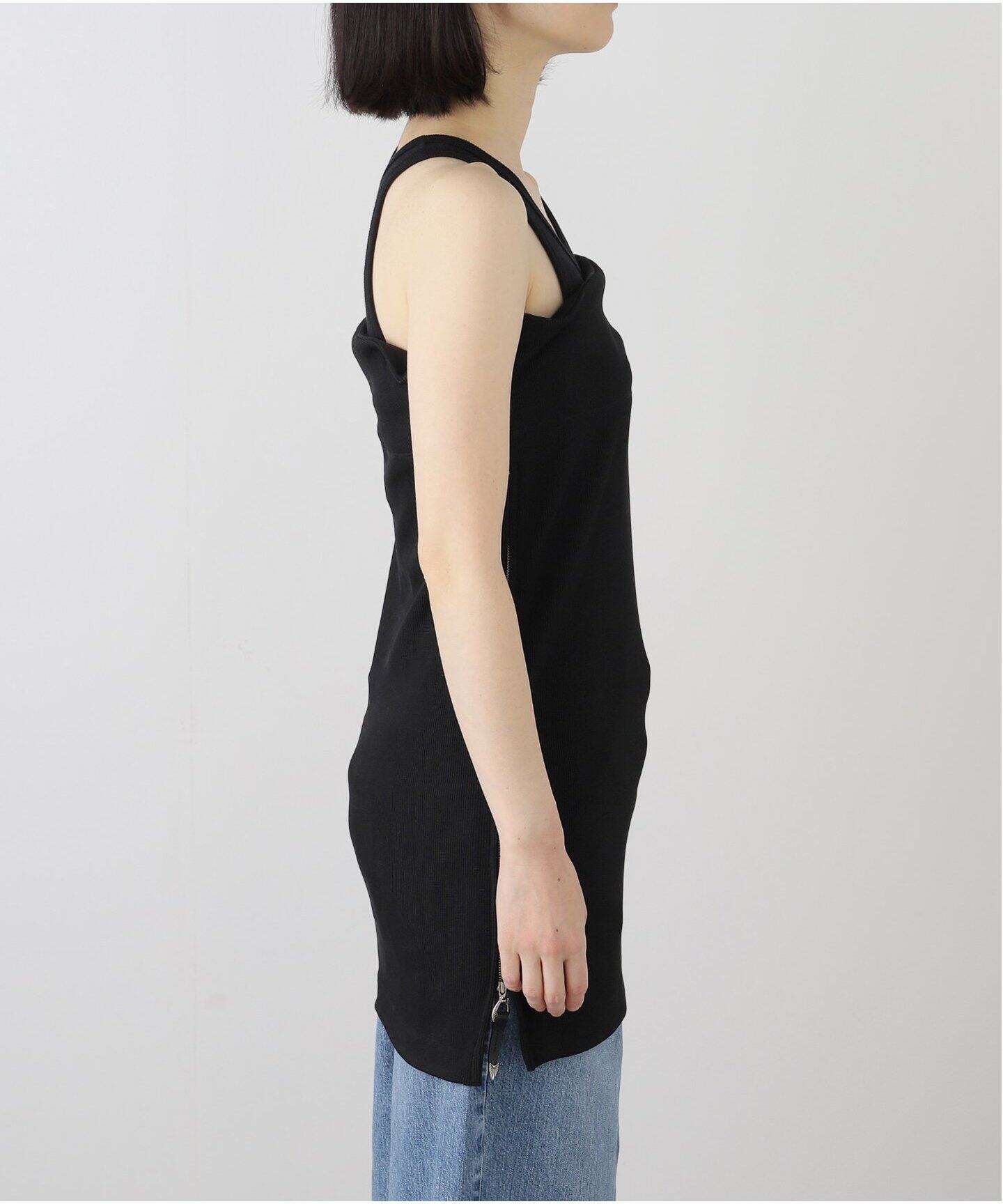 TOGA PULLA/トーガプルラ】Grossy rib tank top：タンクトップ（シャツ 