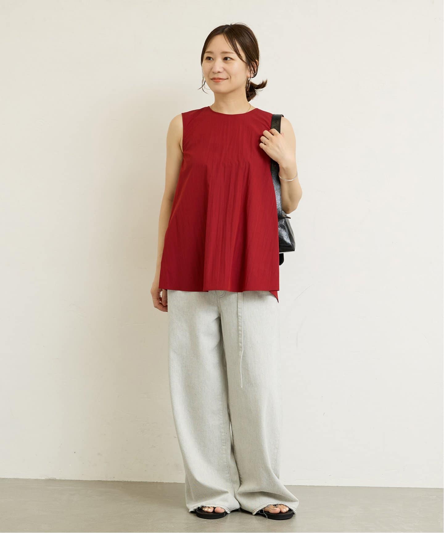 ブラウス シャツ バックツイストブラウス レディース DouDou ブラウス シャツ バックツイストブラウス レディース