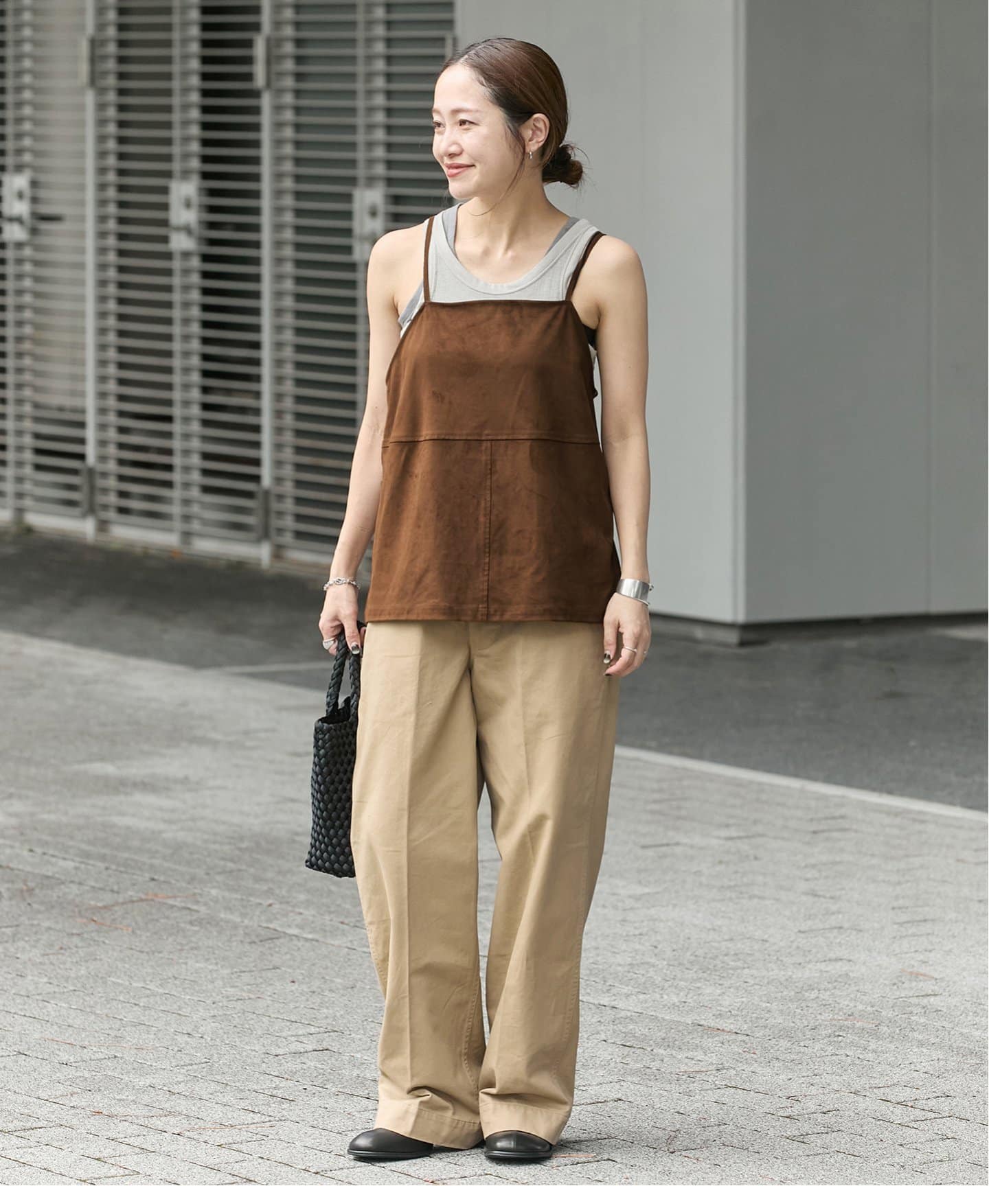 spick&span / フェイクスエードキャミソール フェイクスエードキャミソール（キャミソール）｜Spick and Span