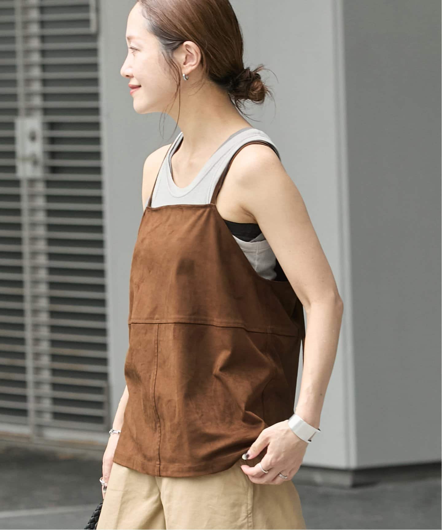 フェイクスエードキャミ（シャツ／ブラウス）｜JOURNAL STANDARD