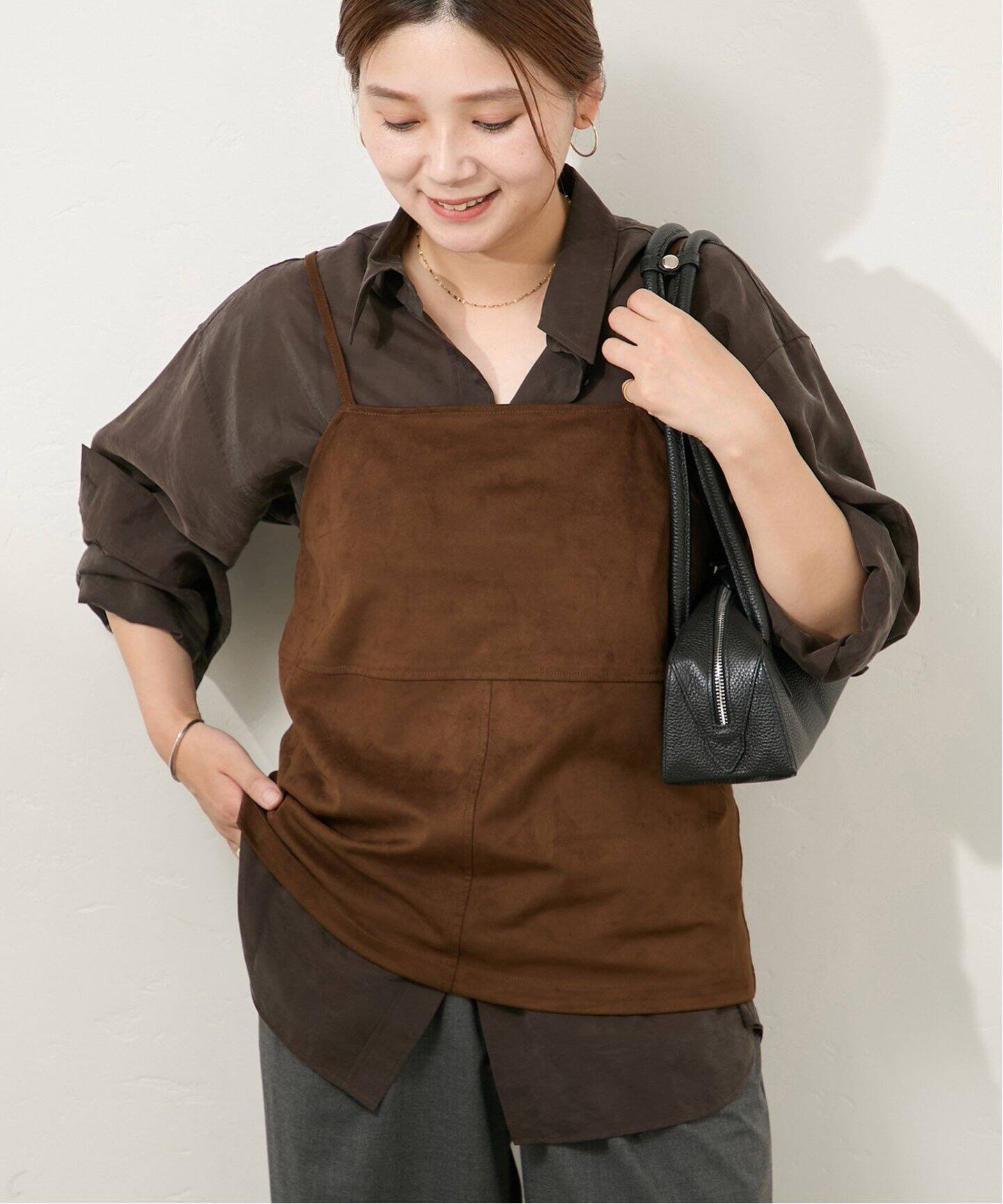 フェイクスエードキャミ（シャツ／ブラウス）｜JOURNAL STANDARD