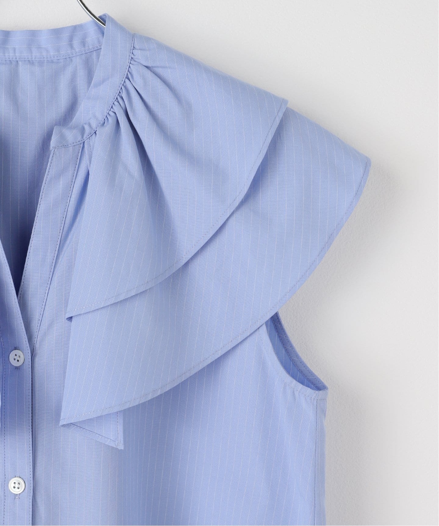 ブラウス シャツ Ruffle Doll Collar Shirt レディース les fees love filles ブラウス シャツ Ruffle Doll Collar