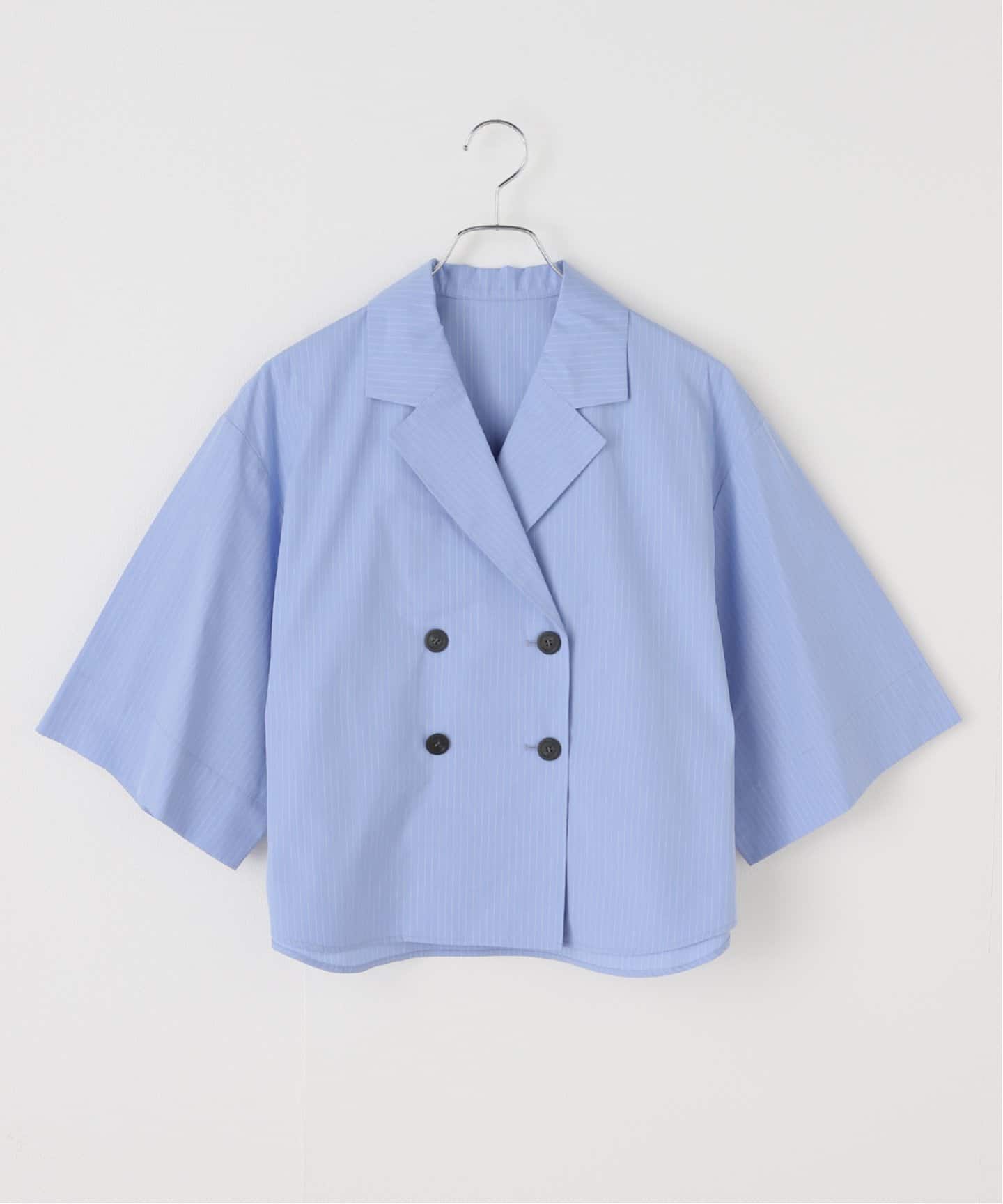 Broad pinstripe JK Blouse（シャツ／ブラウス）｜JOURNAL