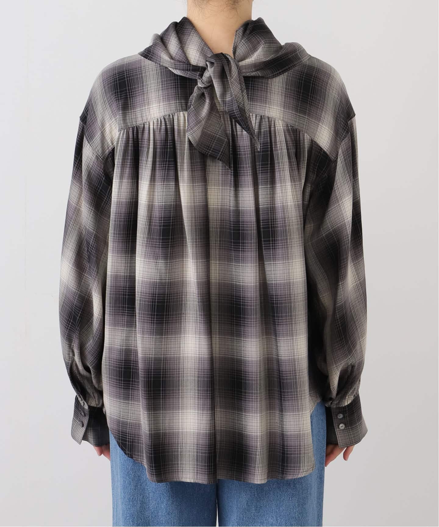 2WAYスカーフセットブラウス（スカーフ付き）（シャツ／ブラウス