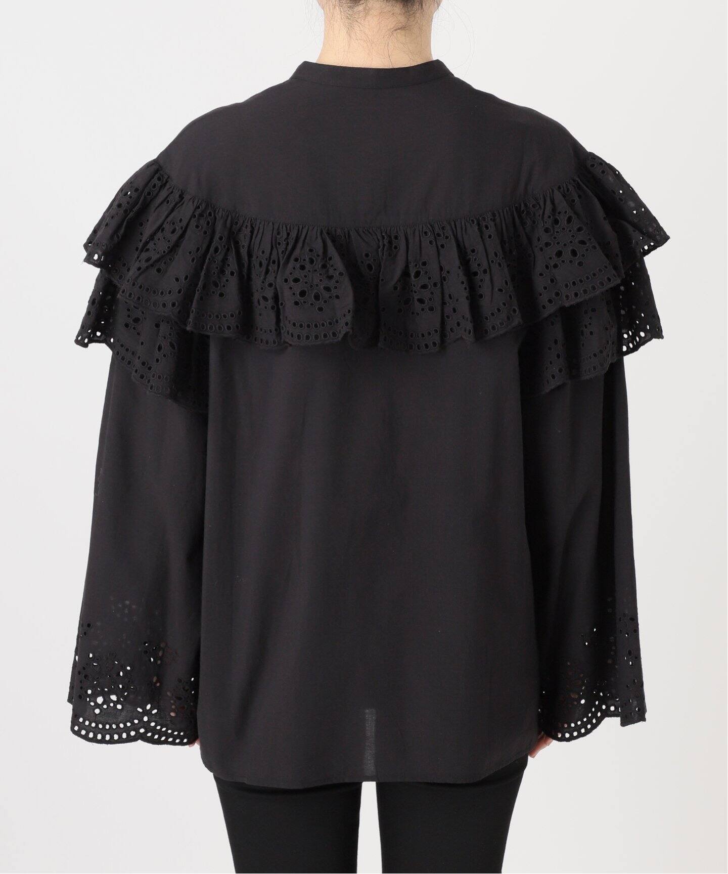 カットワークレースフリルブラウス（シャツ／ブラウス）｜JOURNAL  