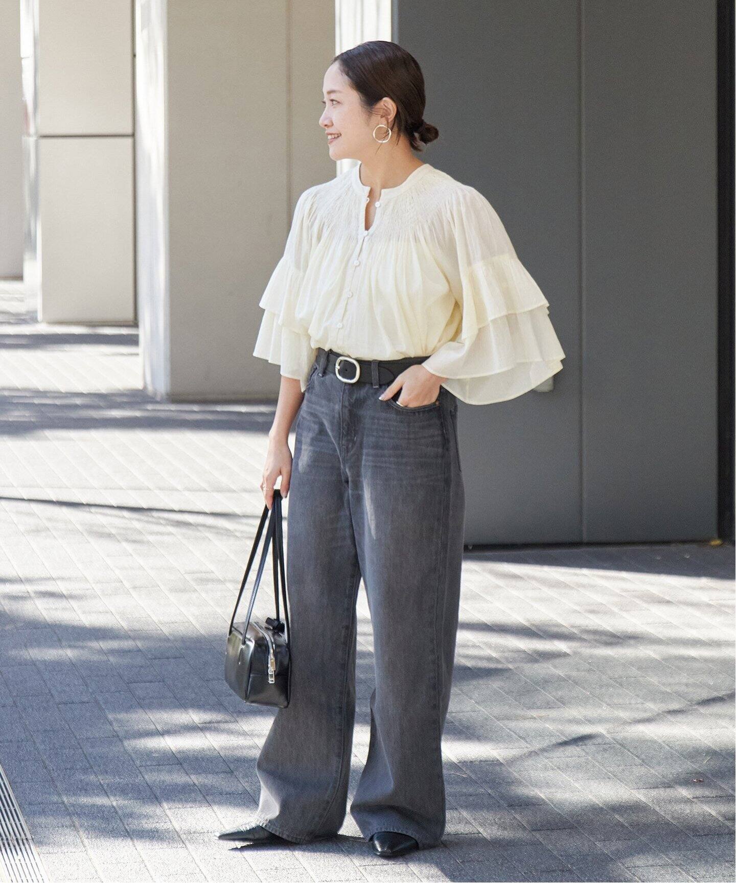 超美品 ネックシャーリングブラウス（シャツ／ブラウス）｜JOURNAL トップス