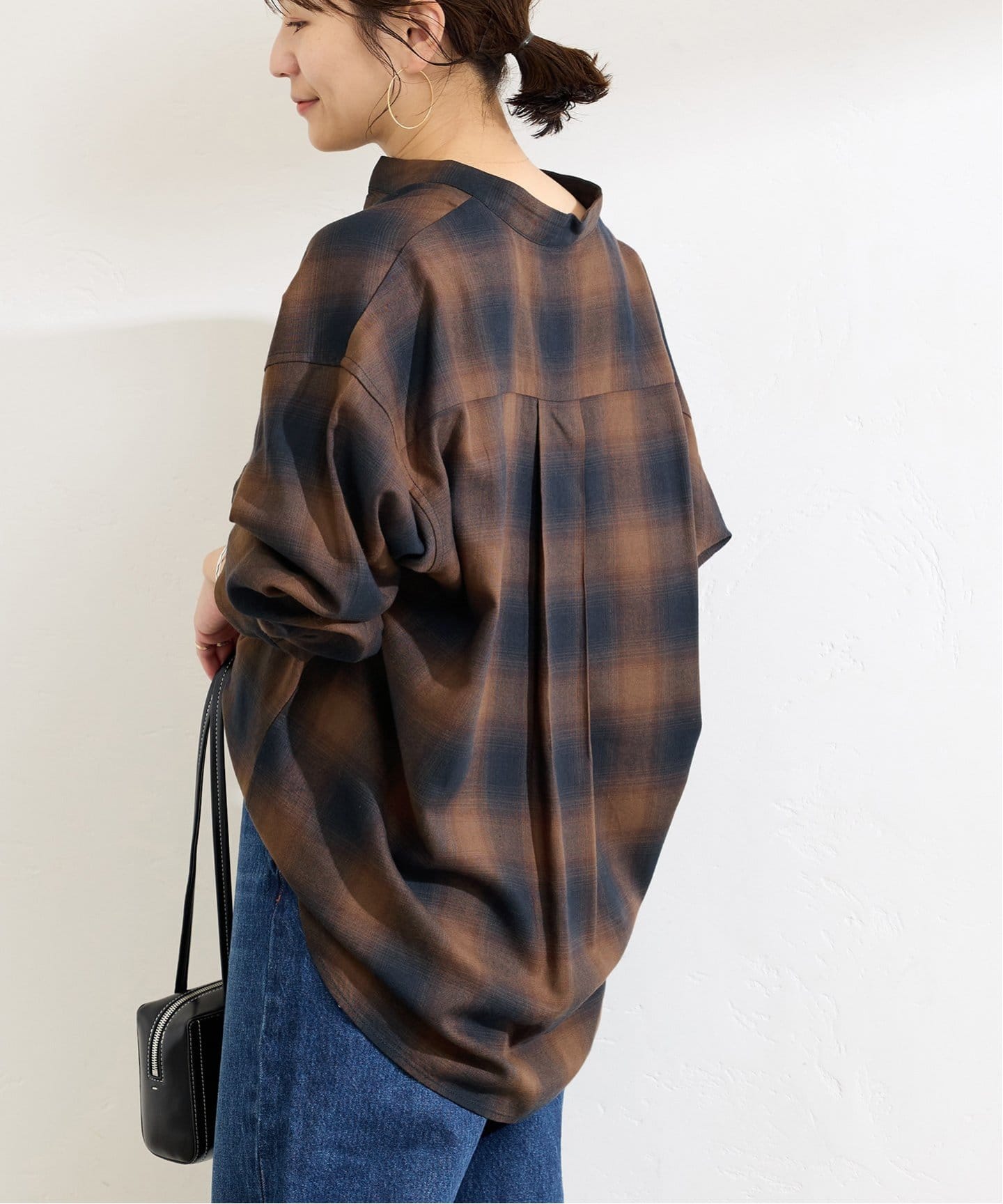 ジャーナルスタンダード　シャツ　ブラウン JOURNAL STANDARD｜ジャーナルスタンダードのシャツ／ブラウス