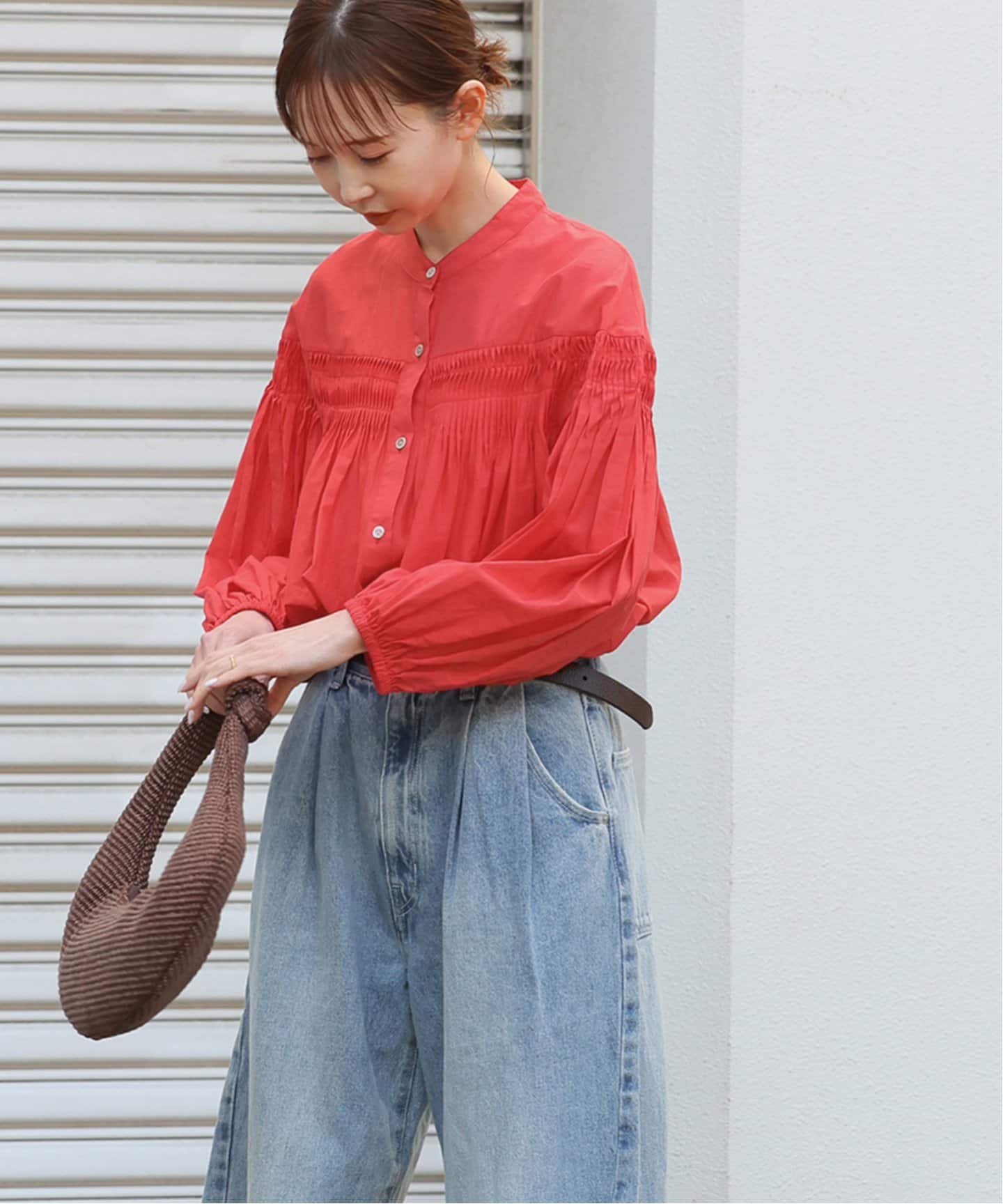 ボイルピンタックブラウス（シャツ／ブラウス）｜JOURNAL STANDARD