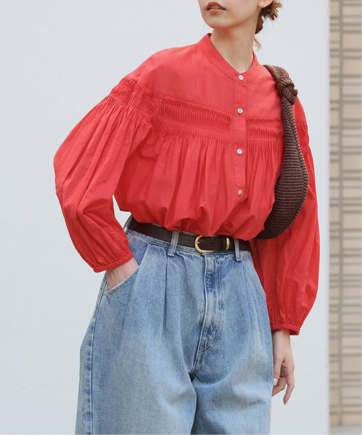 ボイルピンタックブラウス（シャツ／ブラウス）｜JOURNAL STANDARD  