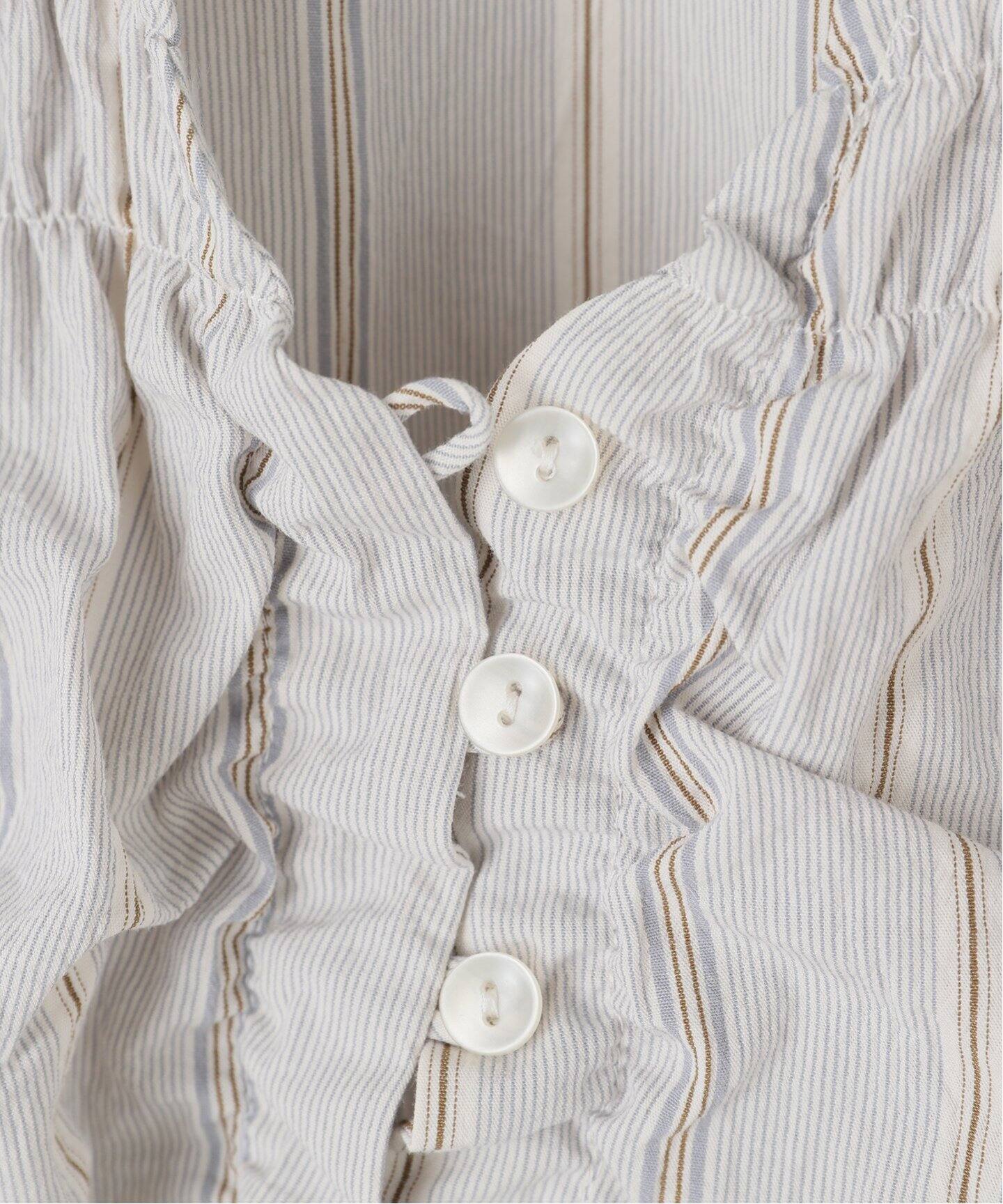 LOW CLASSIC/ロウ クラシック】 WRINKLE SLEEVELESS SHIRTS（シャツ  