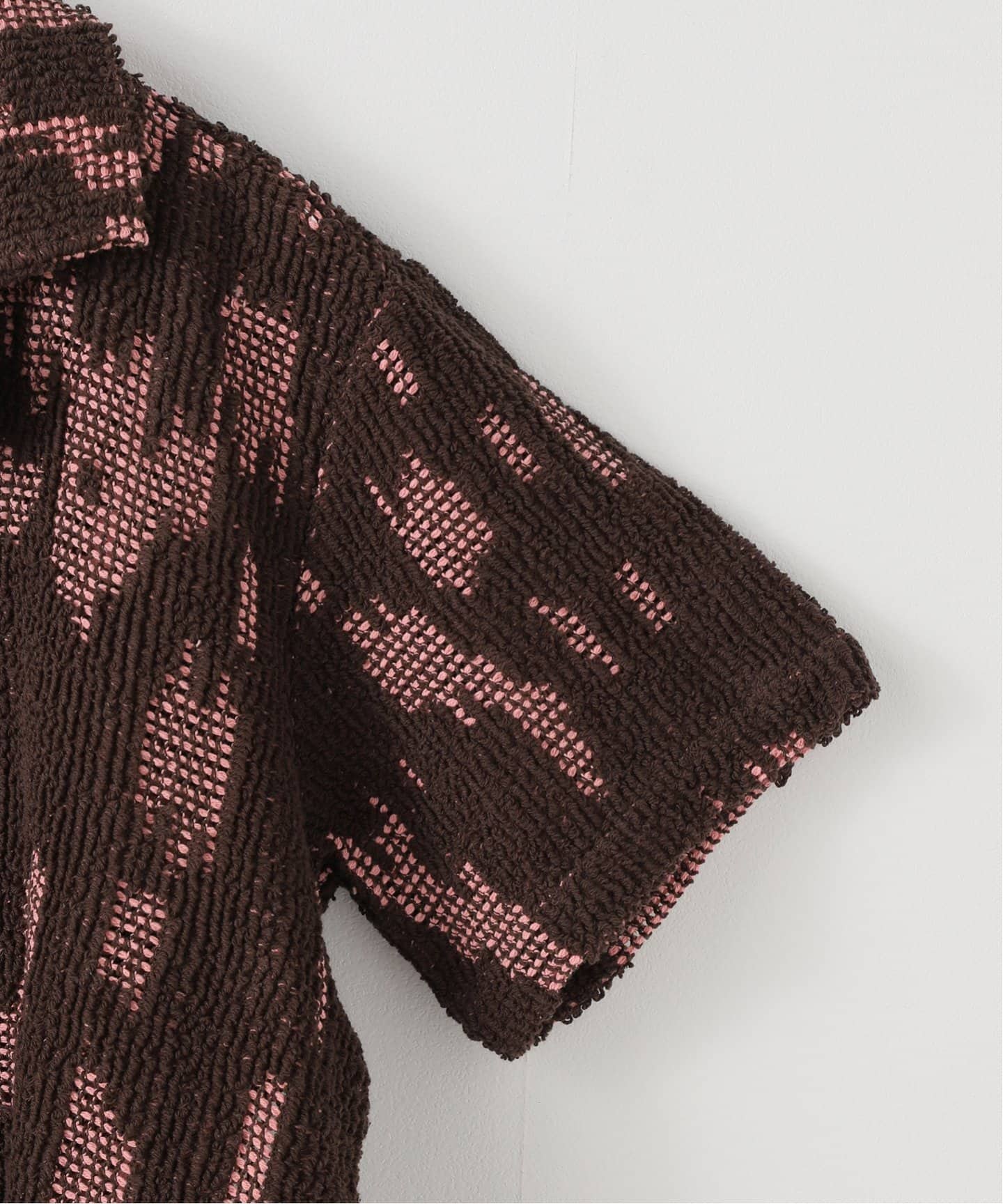 OAS/オーエーエス】Brink Palmer Crochet Shirt（シャツ／ブラウス