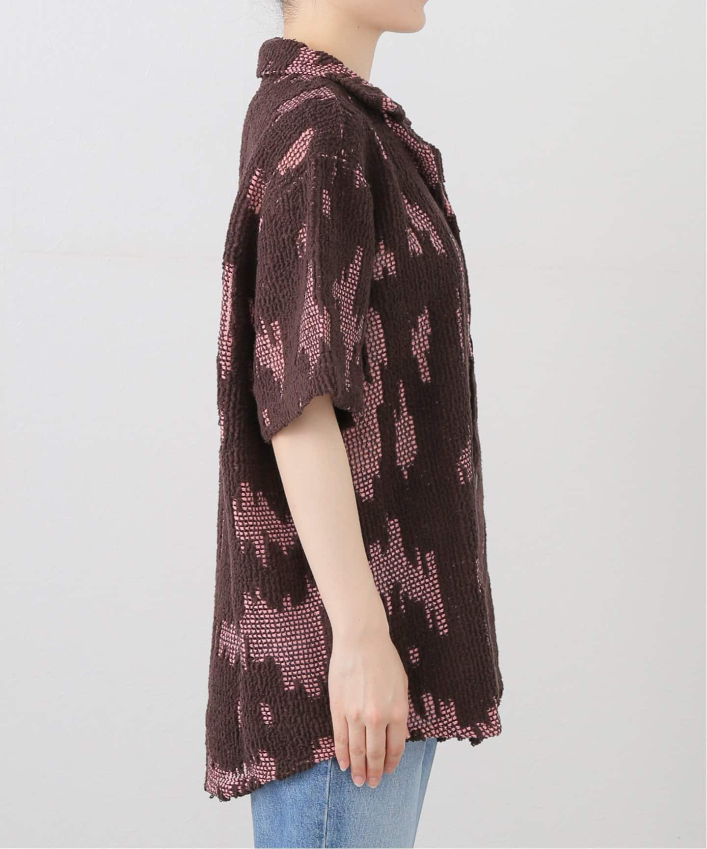 OAS/オーエーエス】Brink Palmer Crochet Shirt（シャツ／ブラウス