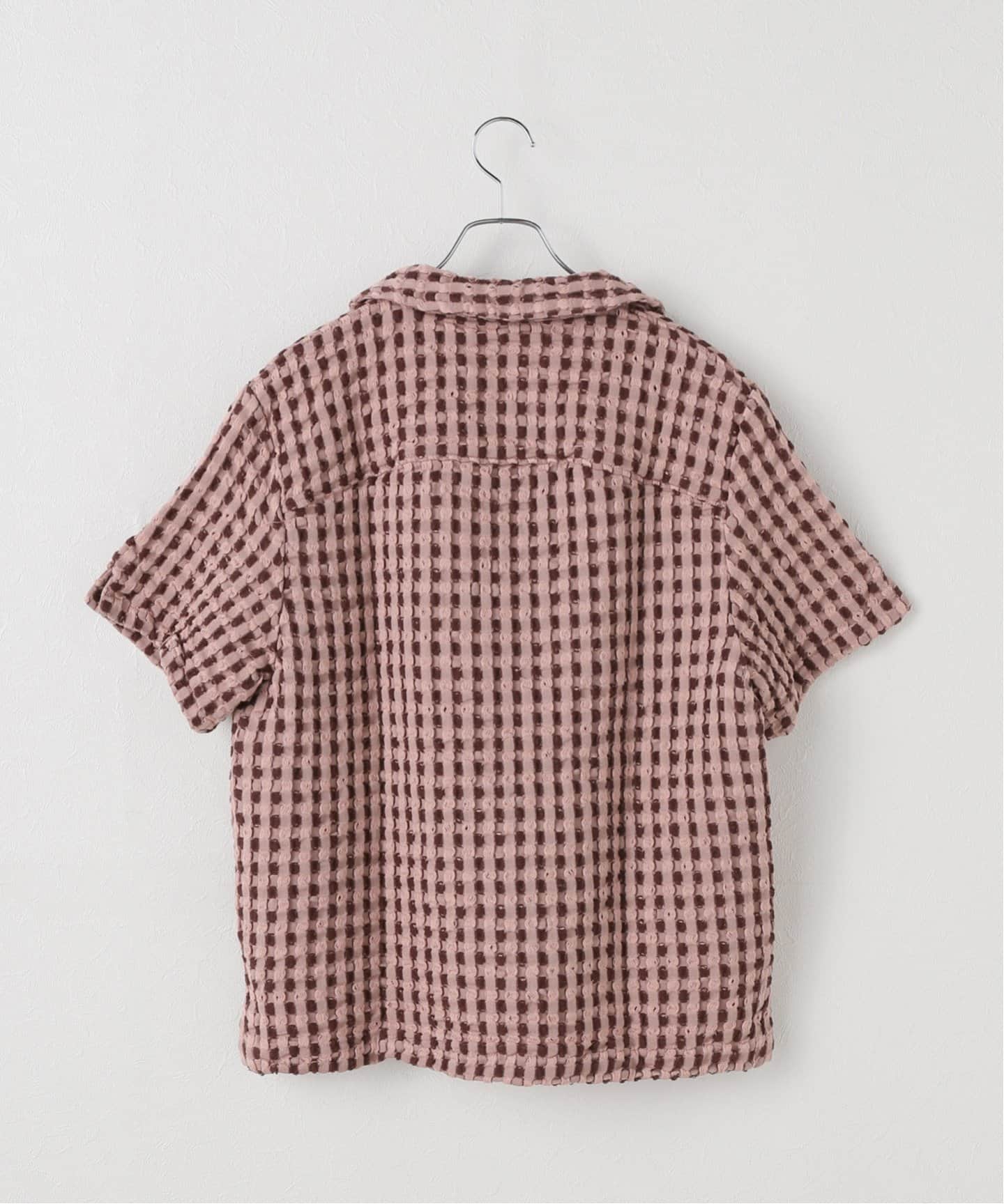 ブラウス シャツ 「OAS/オーエーエス」 Ferratelle Jaffa Waffle Shirt レディース JOURNAL STANDARD ブラウス シャツ 「OAS/オーエーエス