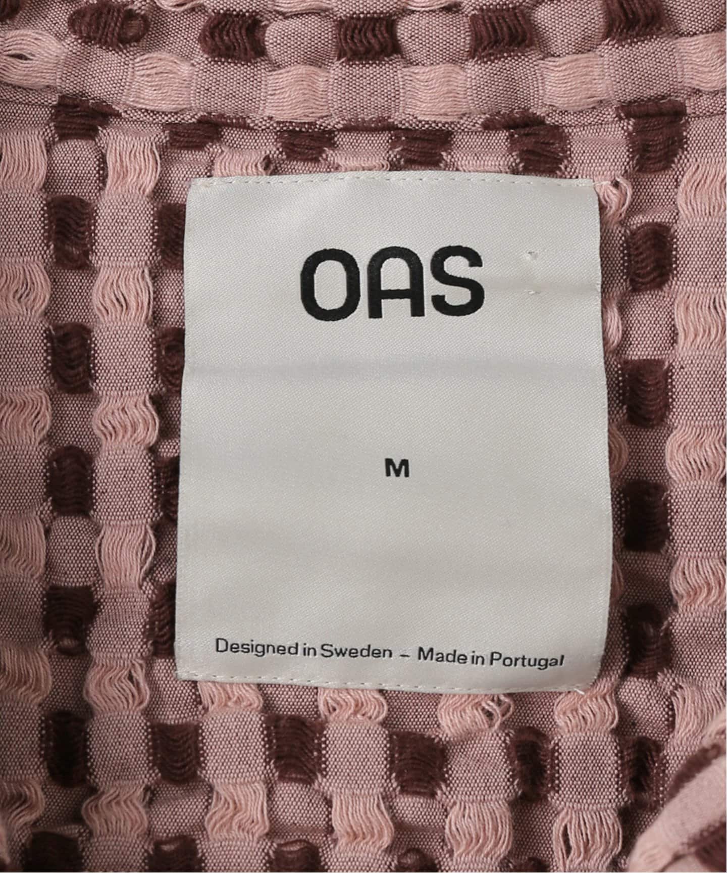 OAS/オーエーエス】 Ferratelle Jaffa Waffle Shirt（シャツ