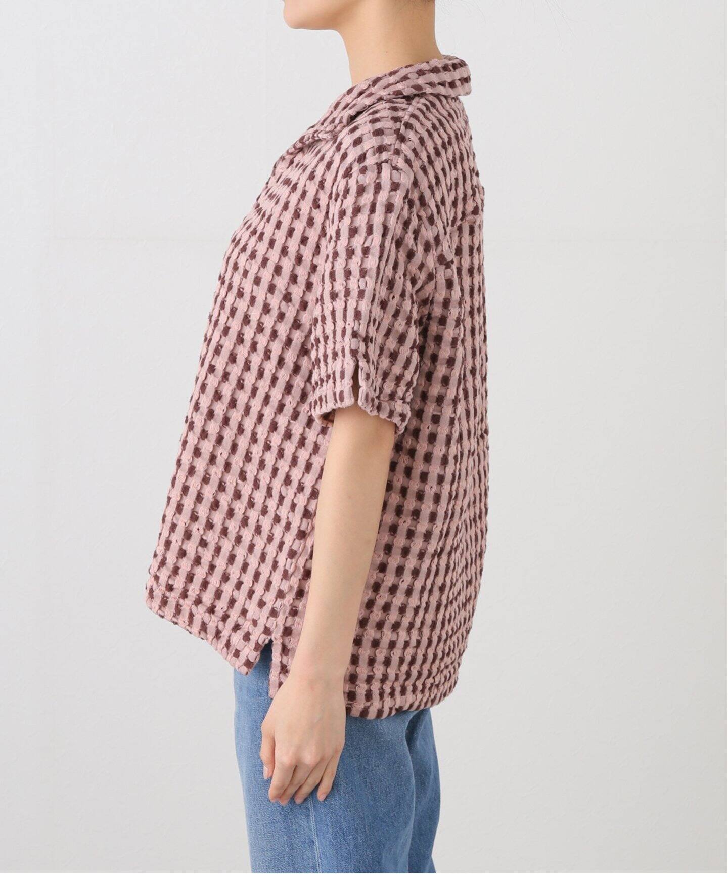 【OAS/オーエーエス】ecru jaffa waffle shirt Ecru Jaffa Waffle Shirt – The Supply Shop