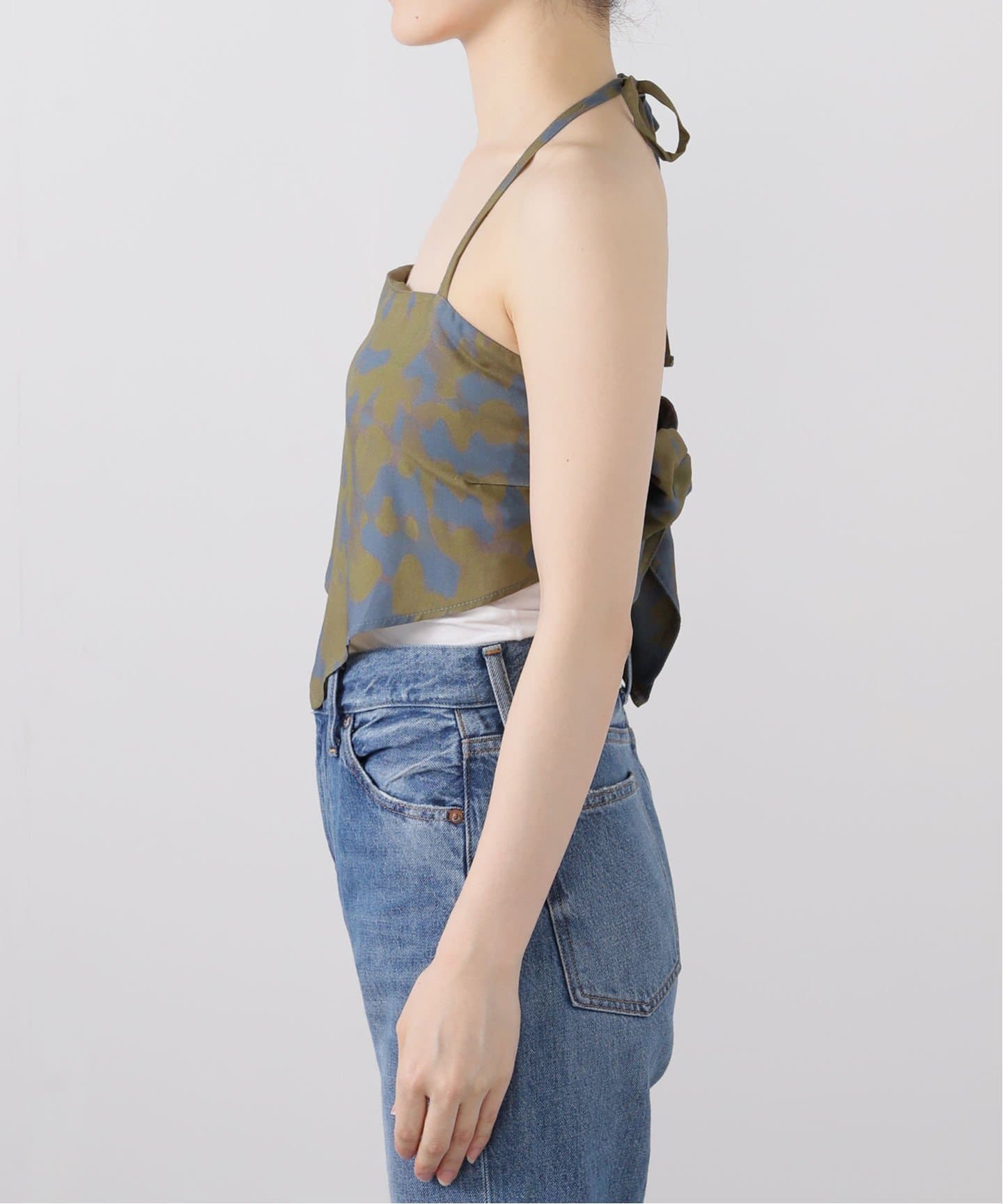 ブラウス シャツ 「OAS/オーエーエス」Highland Avonela Crop Top レディース OAS/オーエーエス】Highland Avonela Crop Top（シャツ