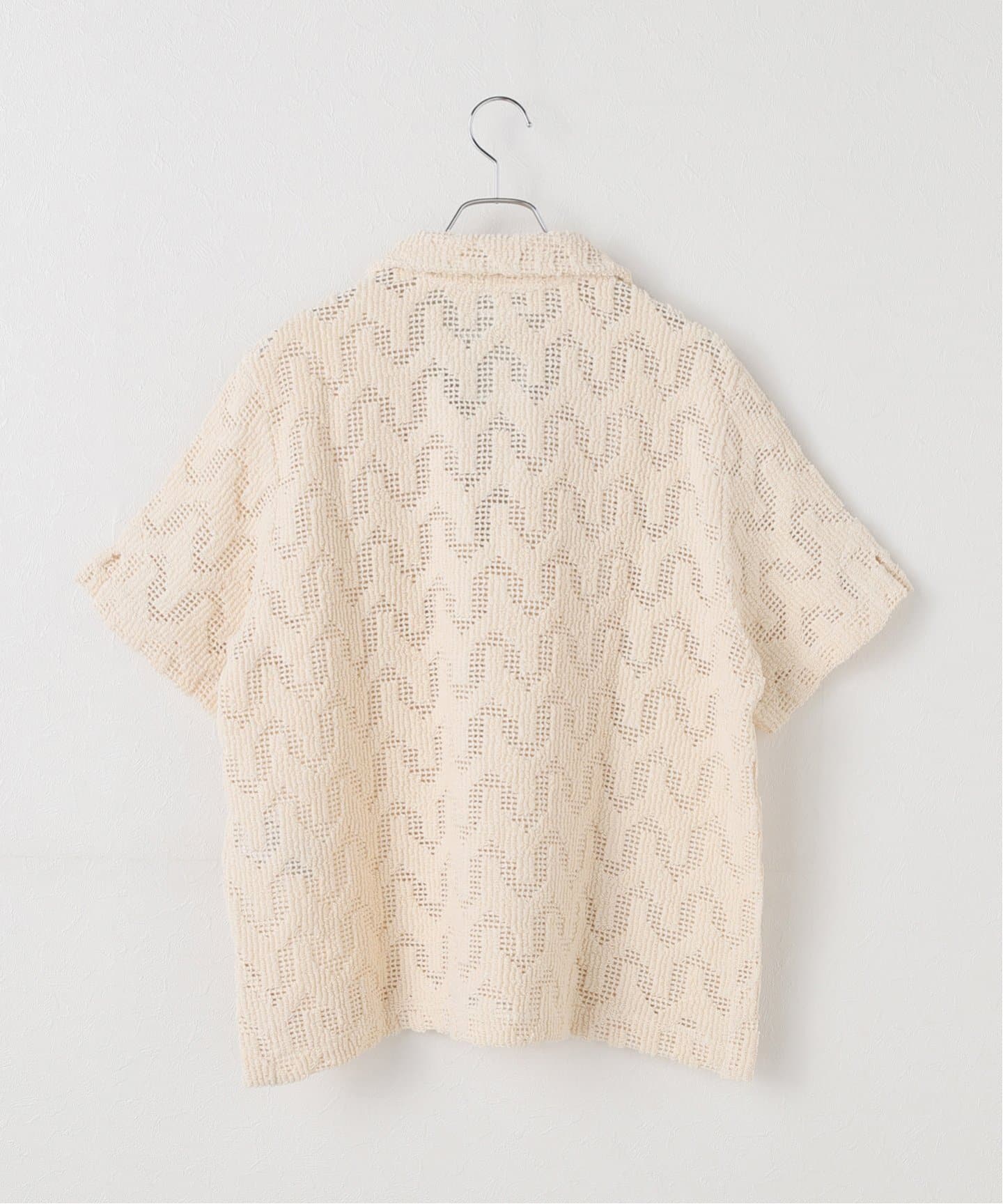 【JOURNAL STANDARD】別注OAS （オーエーエス）クロシェ シャツ 別注【OAS/オーエーエス】atlas jaffa crochet shirt JSSP