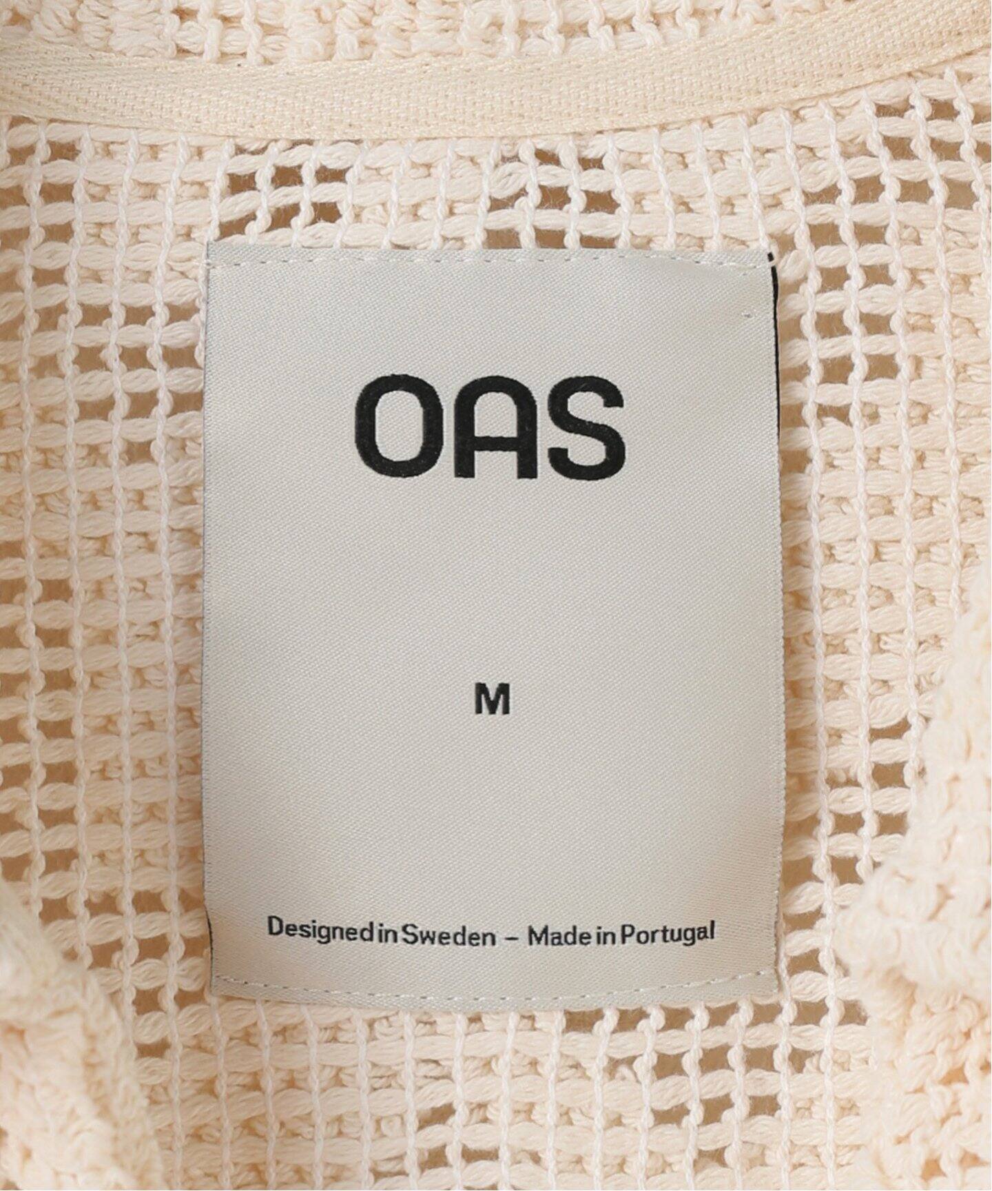 【JOURNAL STANDARD】別注OAS （オーエーエス）クロシェ シャツ JOURNAL STANDARD】別注OAS （オーエーエス）クロシェ シャツ