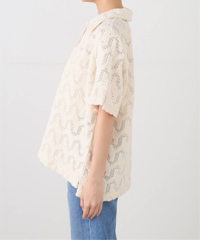 別注【OAS/オーエーエス】 Atlas Jaffa Crochet Shirt JSSP（シャツ  