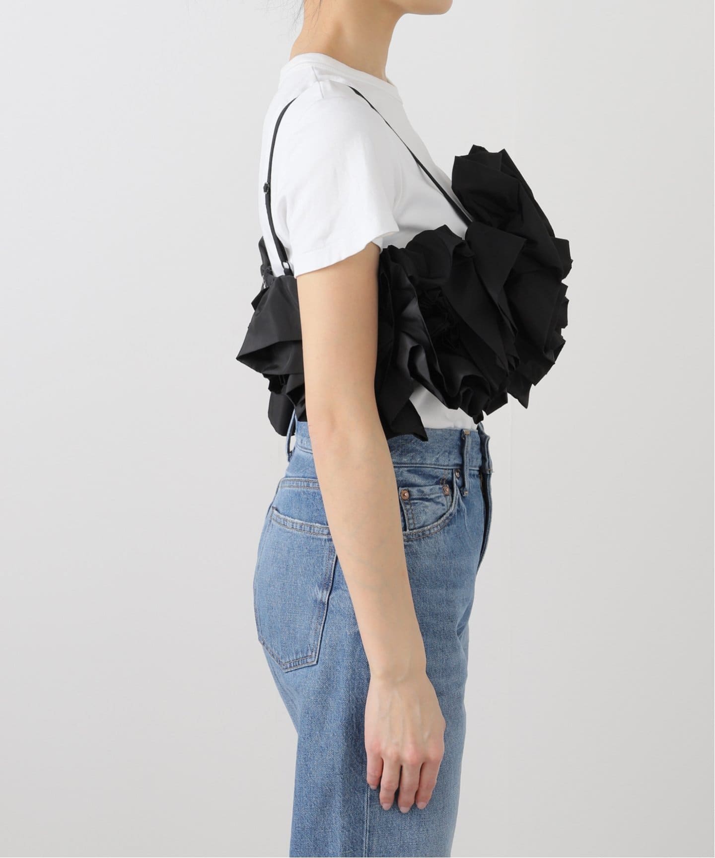 VIVIANO / ヴィヴィアーノ】Flower Bustier:シャツ VW-SS25-T02