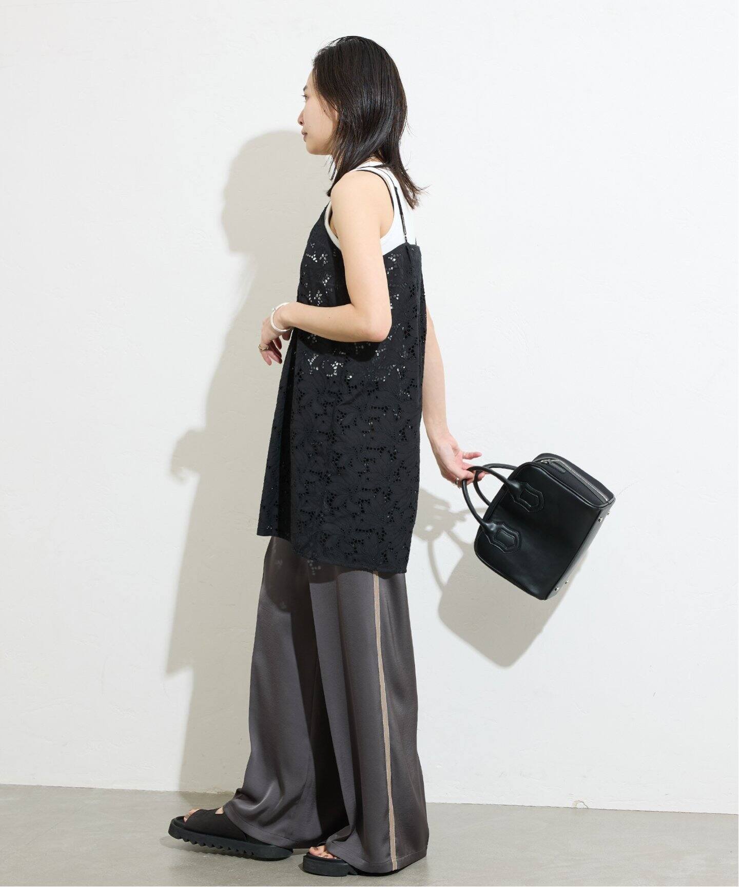 【タグ付き新品】ジャーナルスタンダード TICCA フラワーレースキャミ 黒 JOURNAL STANDARD｜別注【TICCA / ティッカ】フラワーレース