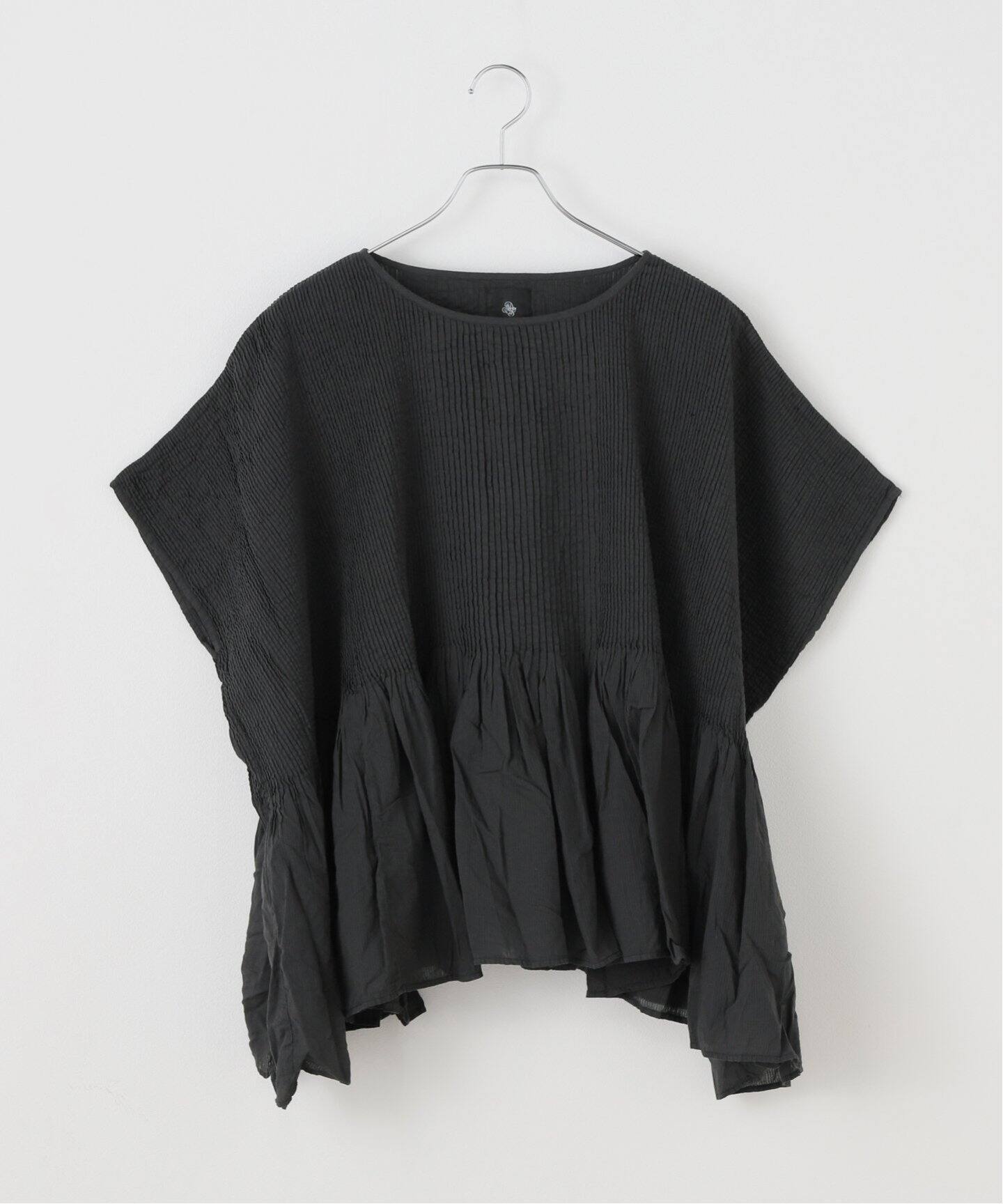 A*a様 maison de soil ミニピンタッククルーネックシャツ maison de soil | CREW-NECK P/O SHIRT WITH MINI PINTUCK