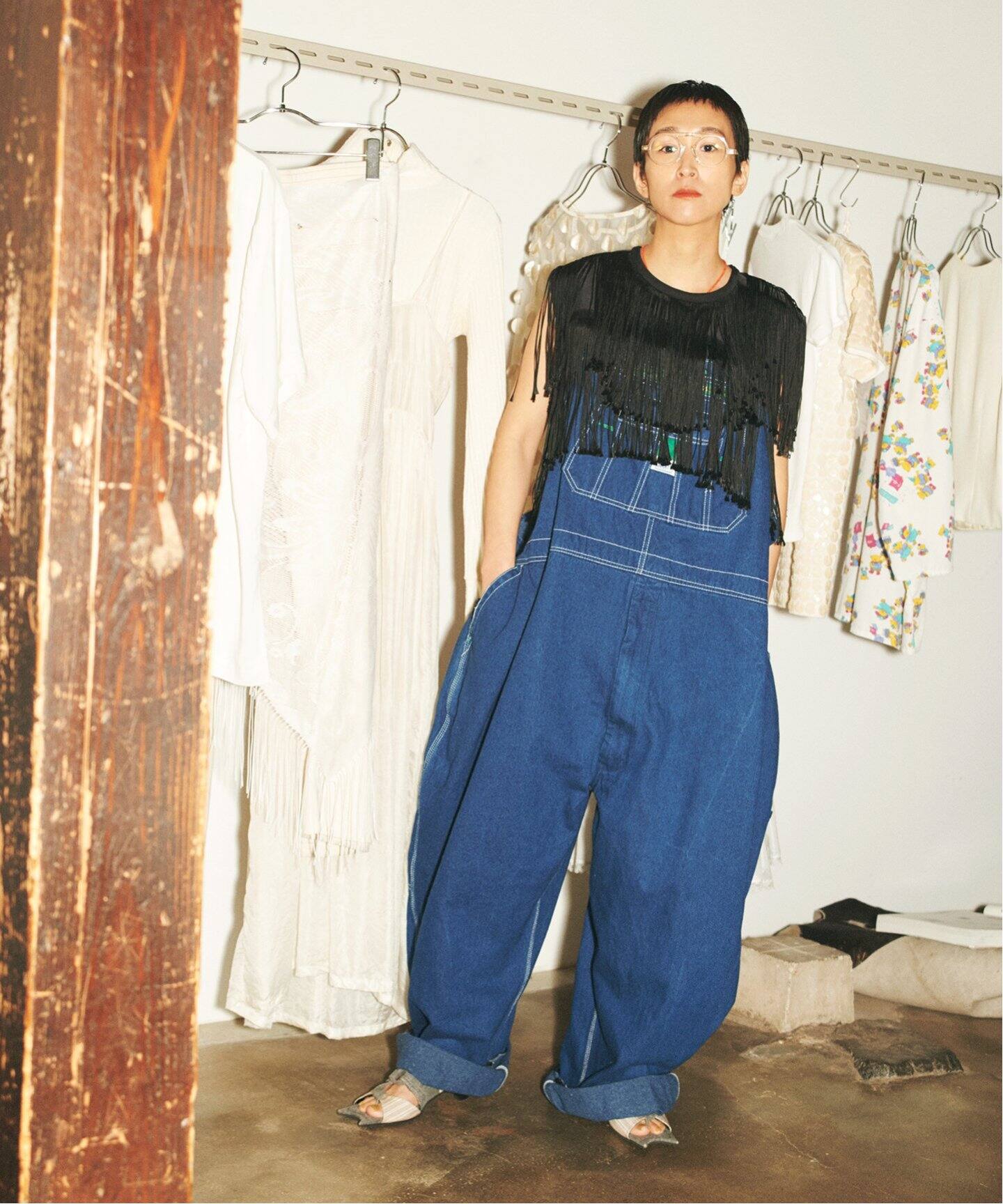 追加》【YOU LOOK GOOD×JS】フリンジジレ（ジレ）｜JOURNAL