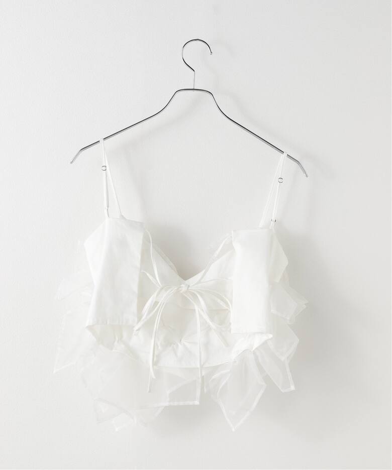 RIV NOBUHIKO/リブノブヒコ】MICHE FRILL BUSTIER（シャツ／ブラウス  