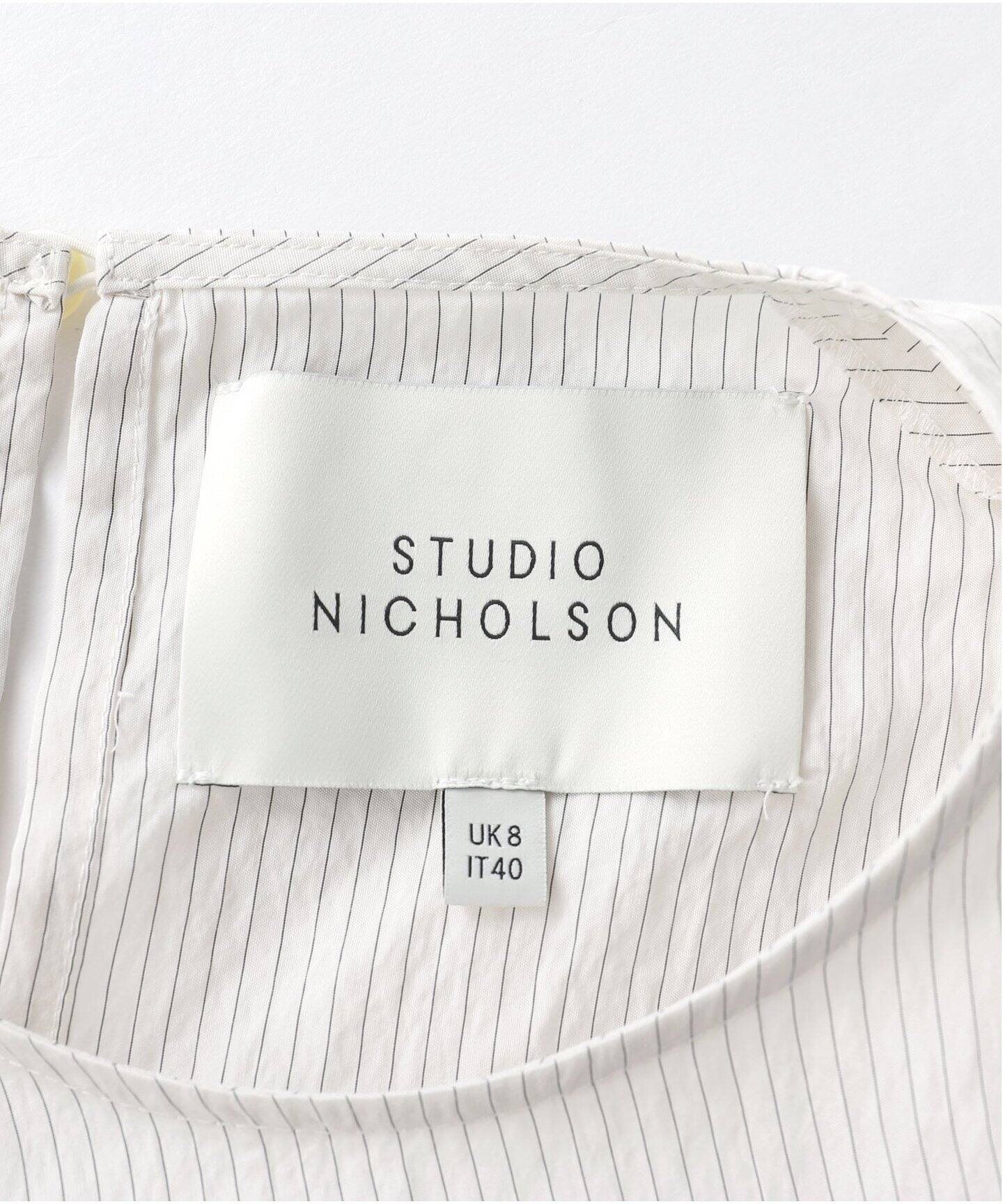 STUDIO NICHOLSON/スタジオ ニコルソン】 ASSYMETRIC HEM TOP（シャツ 