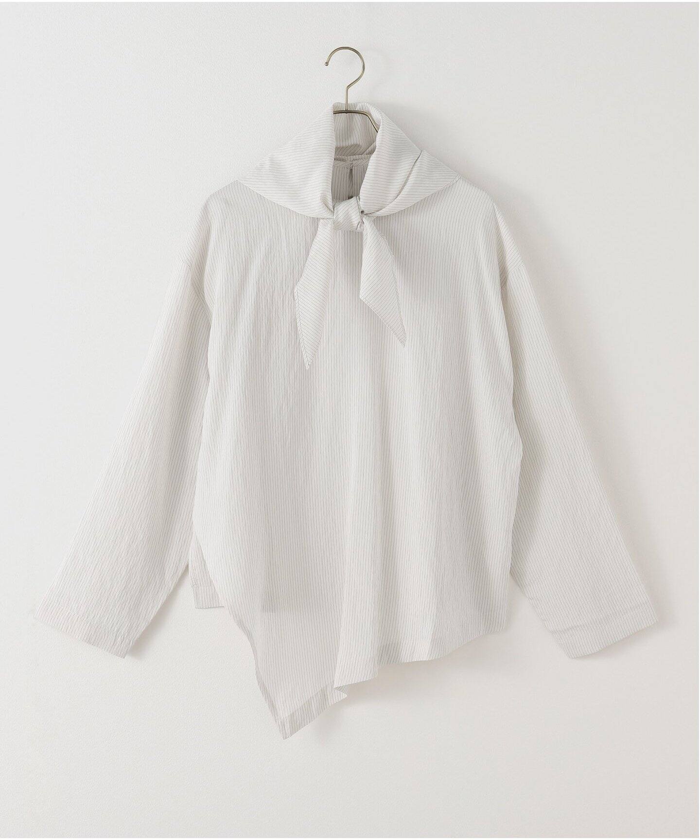 STUDIO NICHOLSON/スタジオ ニコルソン】 ASSYMETRIC HEM TOP（シャツ 
