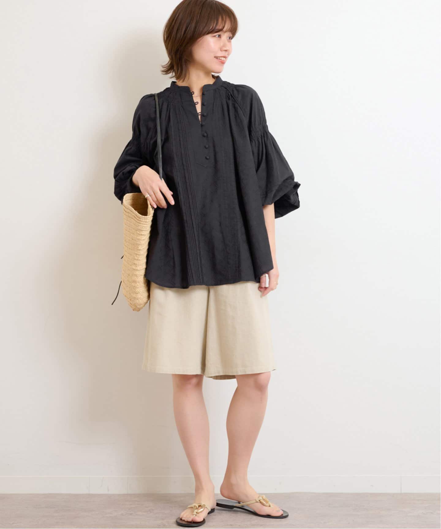 JOURNAL STANDARD relume ピンタックブラウス コットンジャガードピンタックブラウス（シャツ／ブラウス
