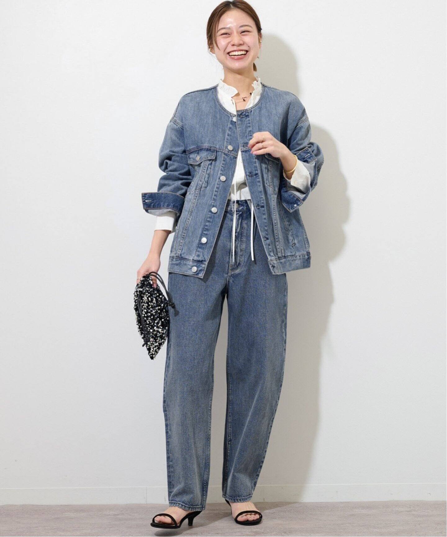 【新品未使用】relumeハイカウントコットンスタンドカラー2WAY 追加》ハイカウントコットンスタンドカラー2way（シャツ/ブラウス